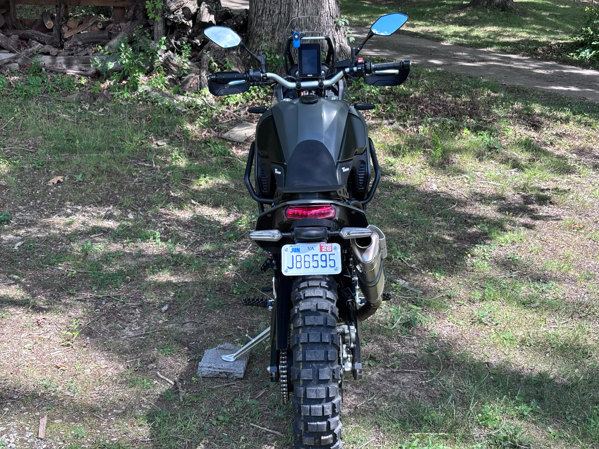 2024 Yamaha Tenere 700 rear high