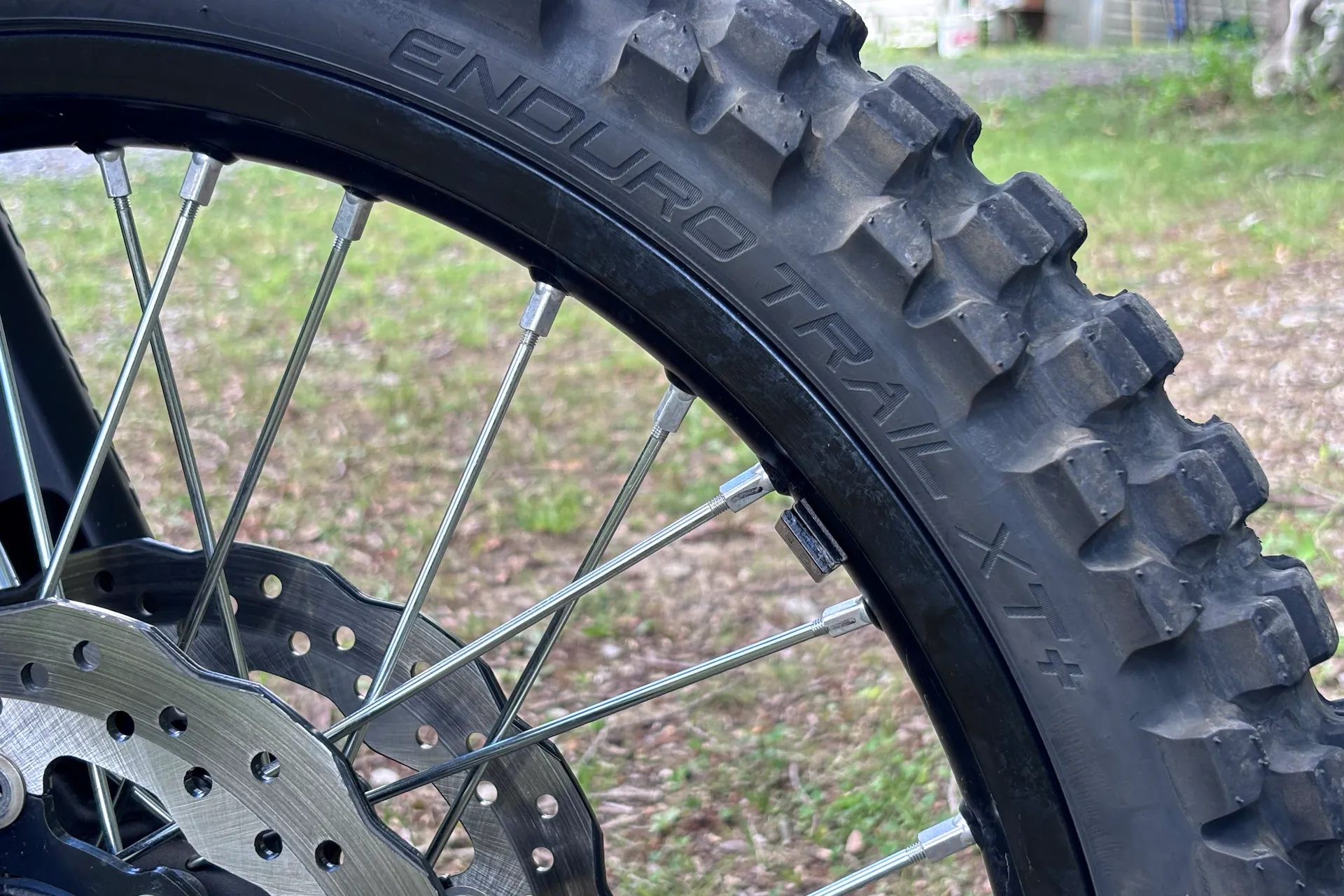 2024 Yamaha Tenere 700 front tire logo