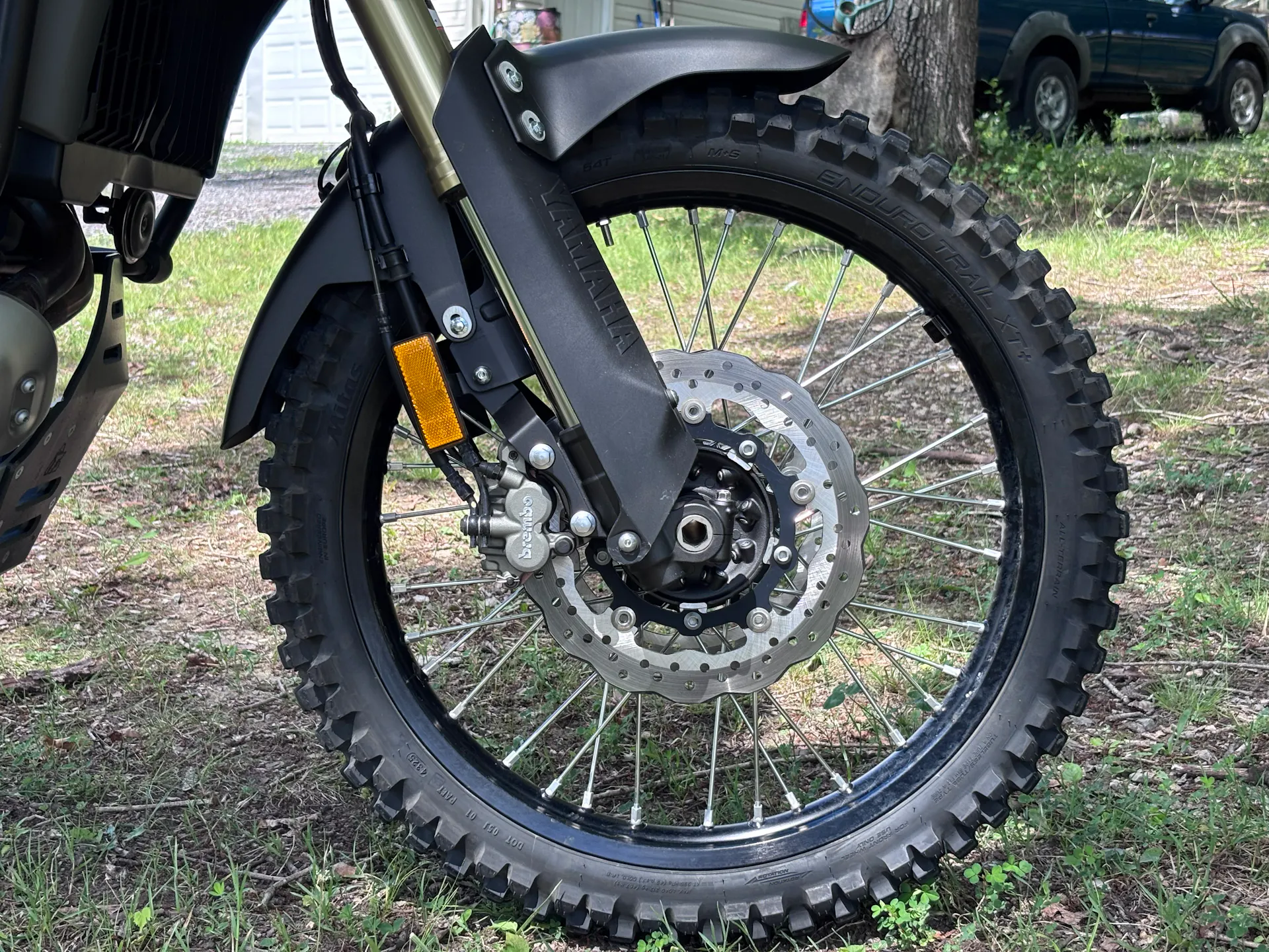 2024 Yamaha Tenere 700 front tire right side