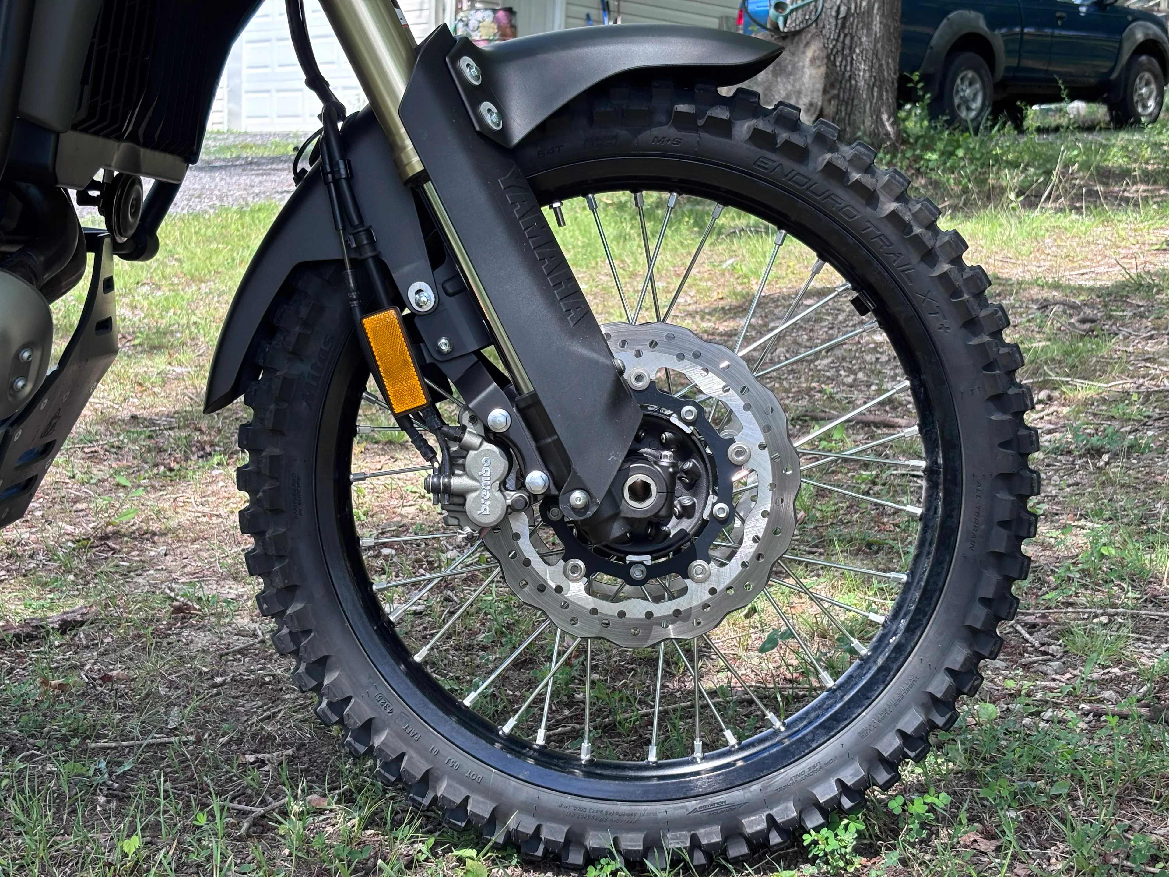 2024 Yamaha Tenere 700 front tire right side