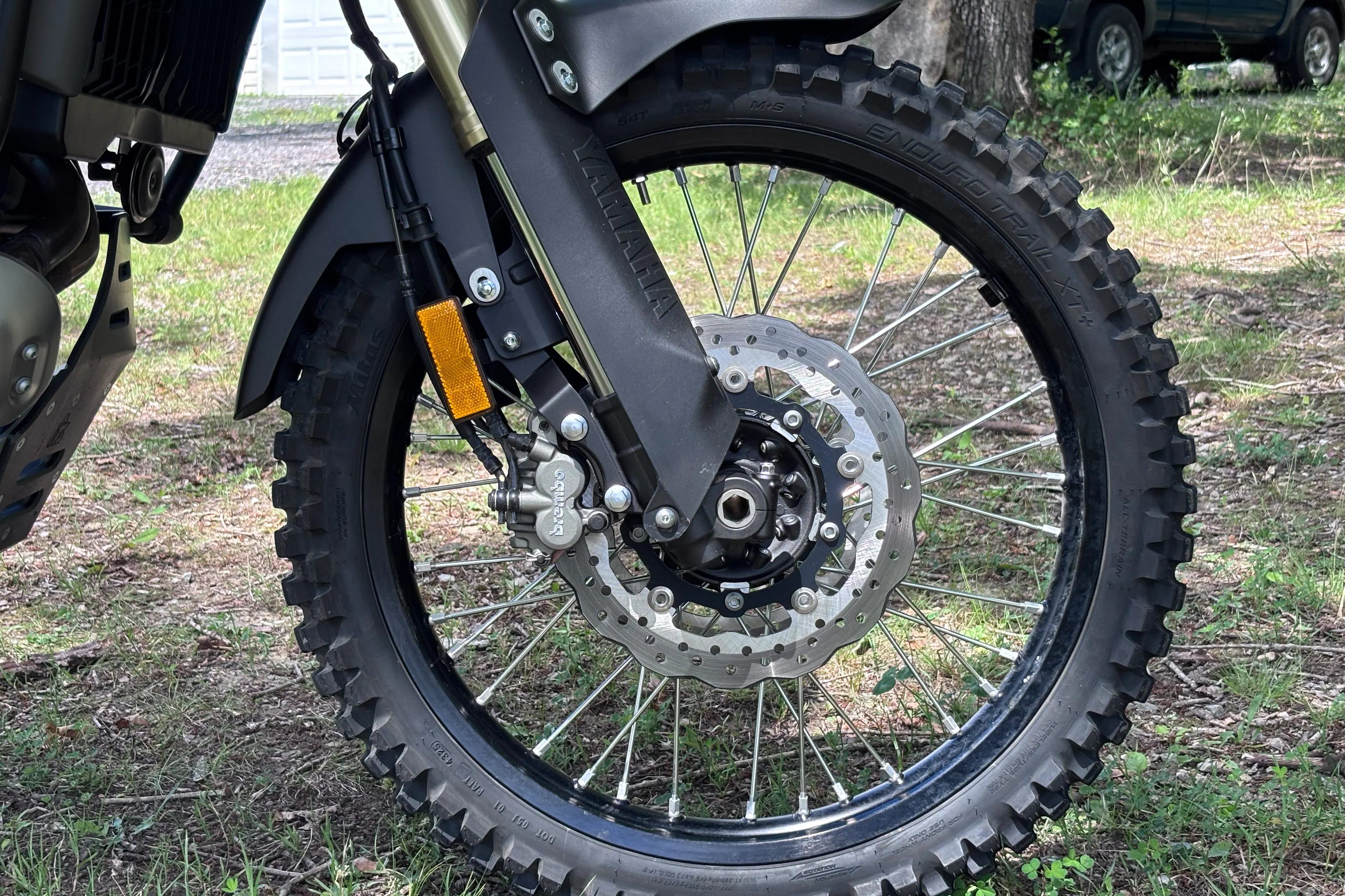 2024 Yamaha Tenere 700 front tire right side
