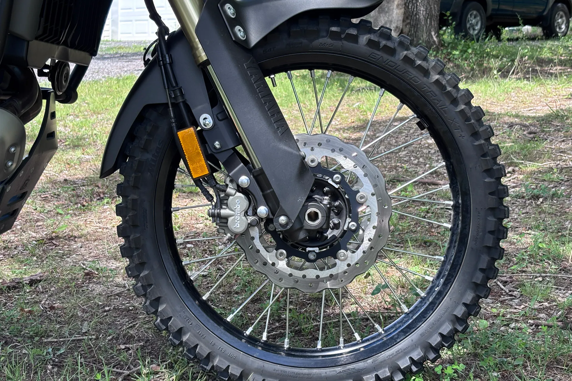2024 Yamaha Tenere 700 front tire right side