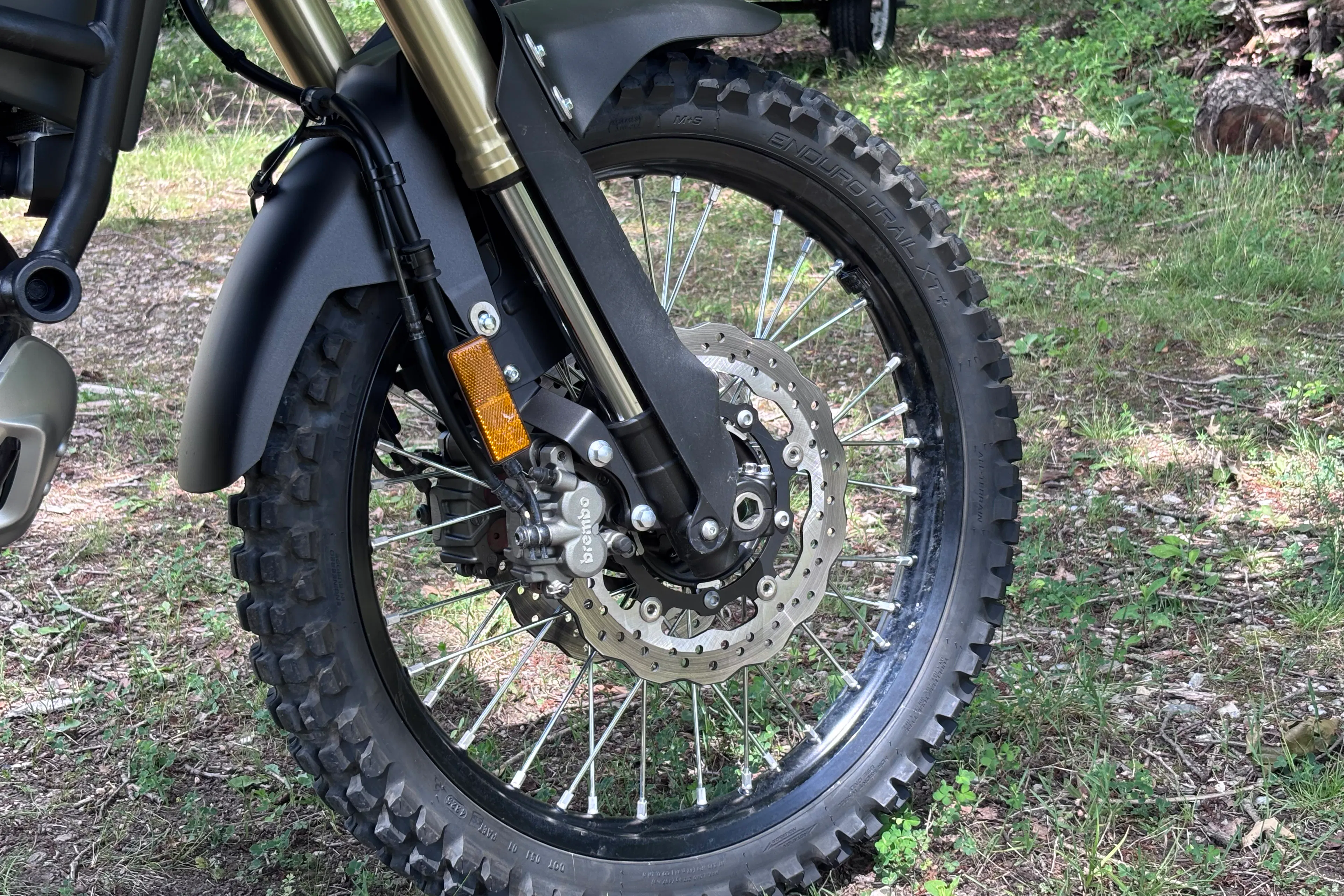 2024 Yamaha Tenere 700 front tire rear right
