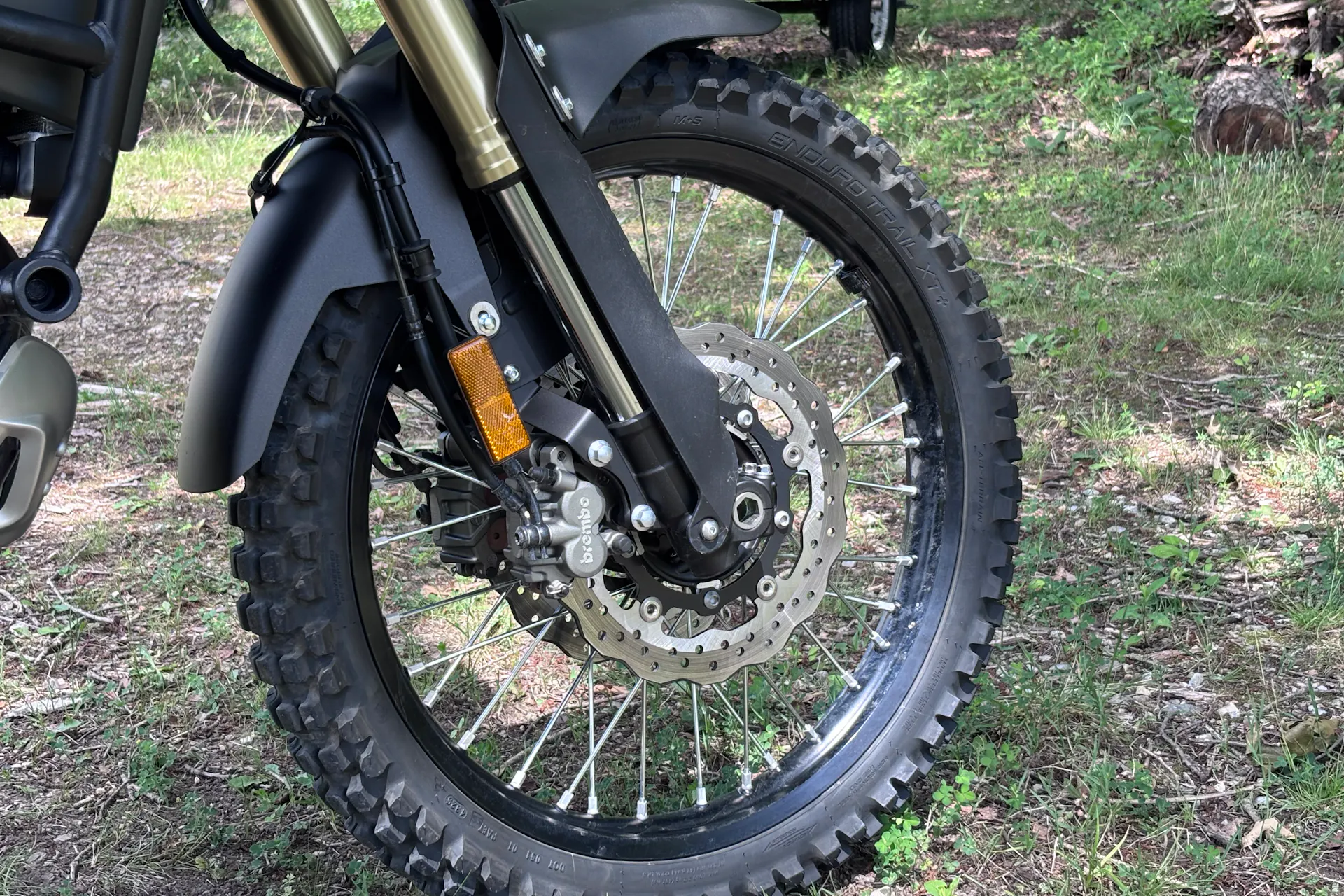 2024 Yamaha Tenere 700 front tire rear right