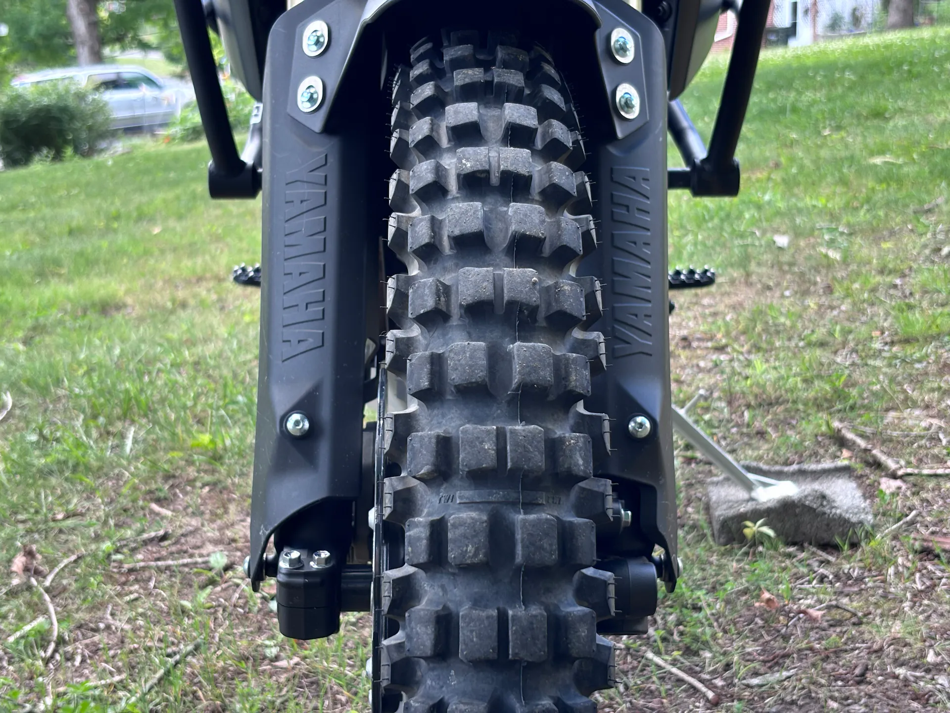 2024 Yamaha Tenere 700 front tread