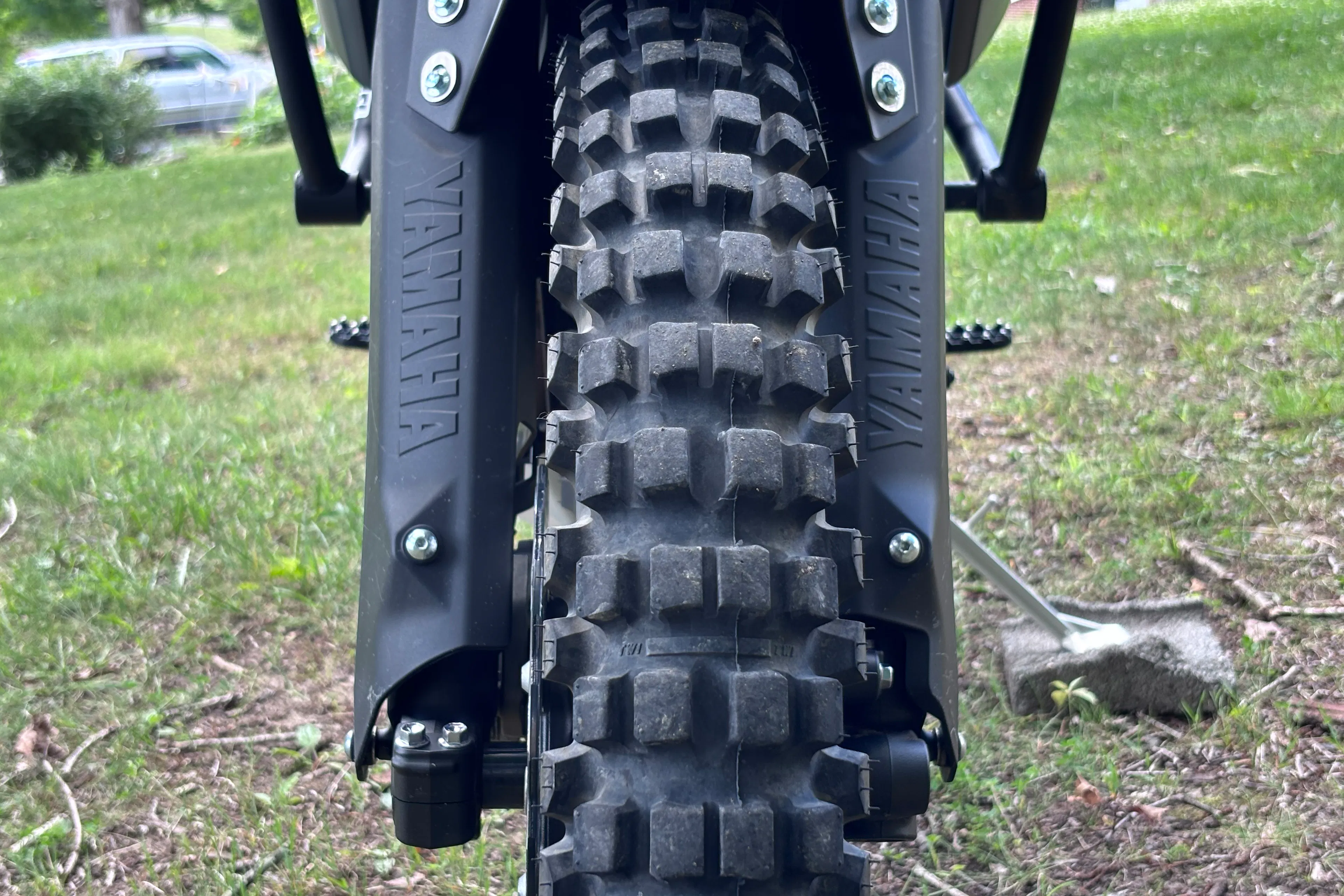 2024 Yamaha Tenere 700 front tread