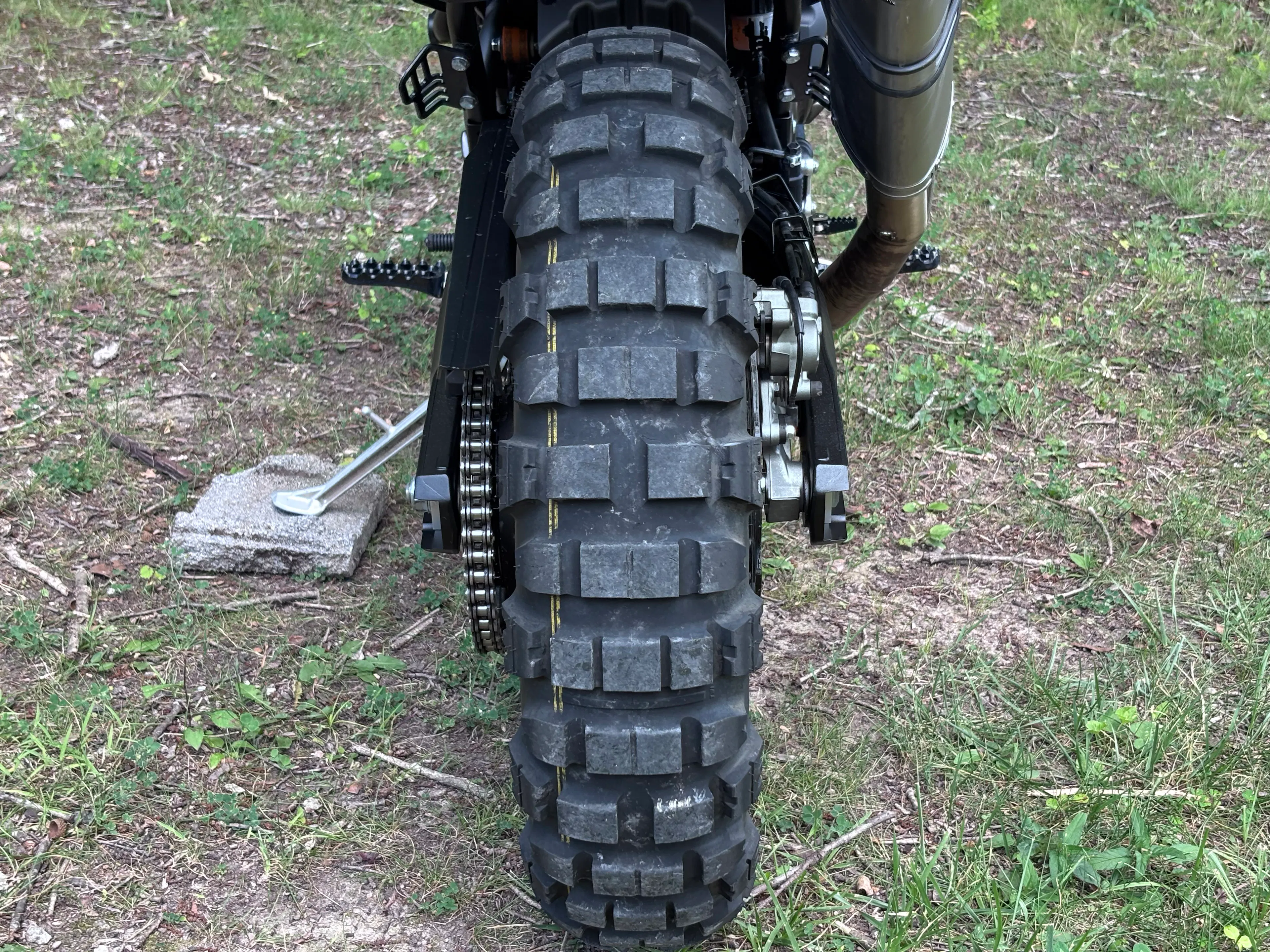2024 Yamaha Tenere 700 rear tire tread