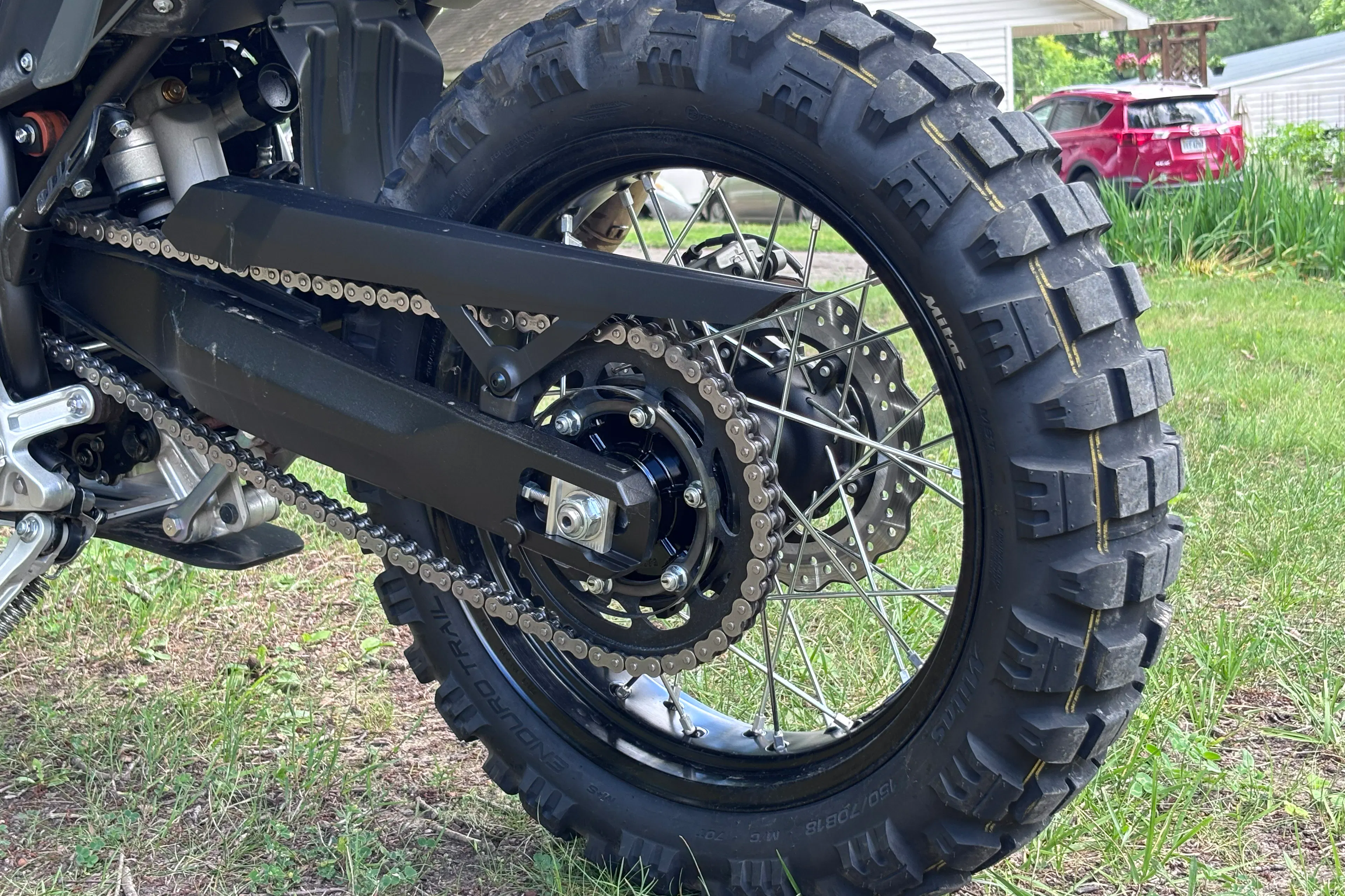 2024 Yamaha Tenere 700 rear tire left side rear