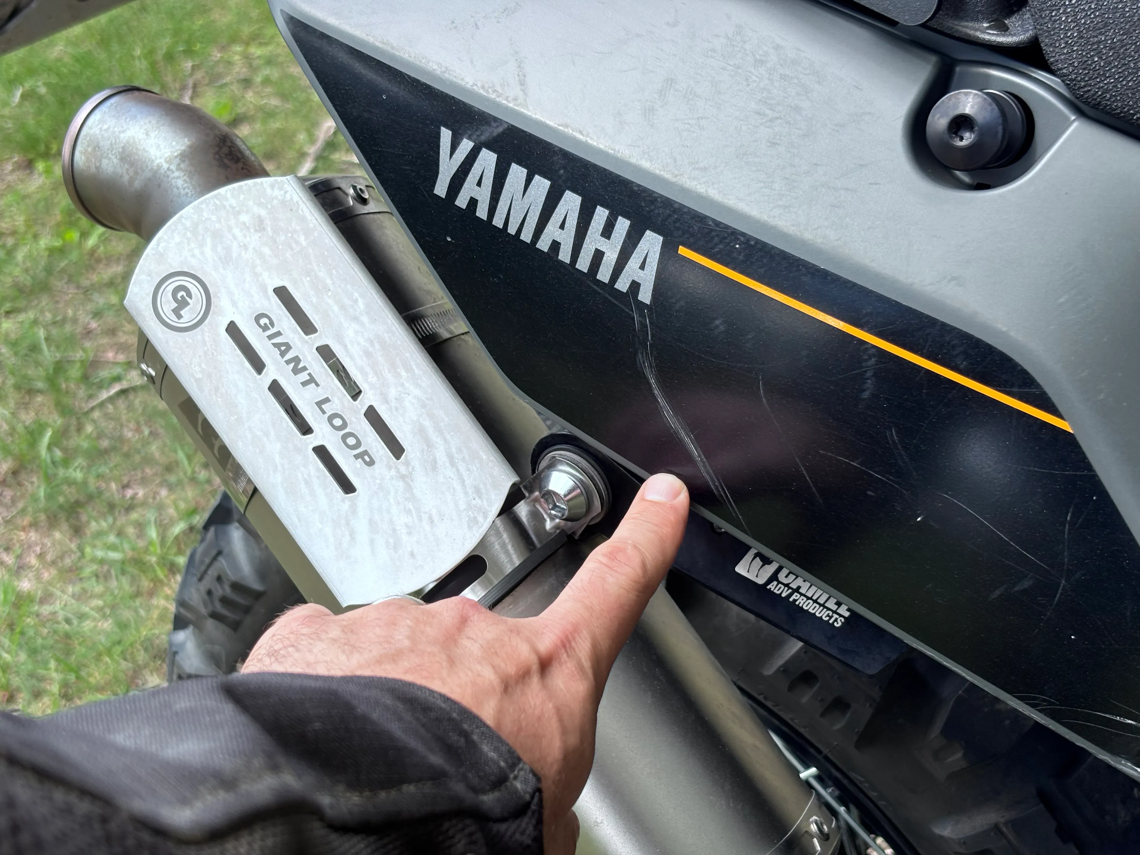 2024 Yamaha Tenere 700 scratch 