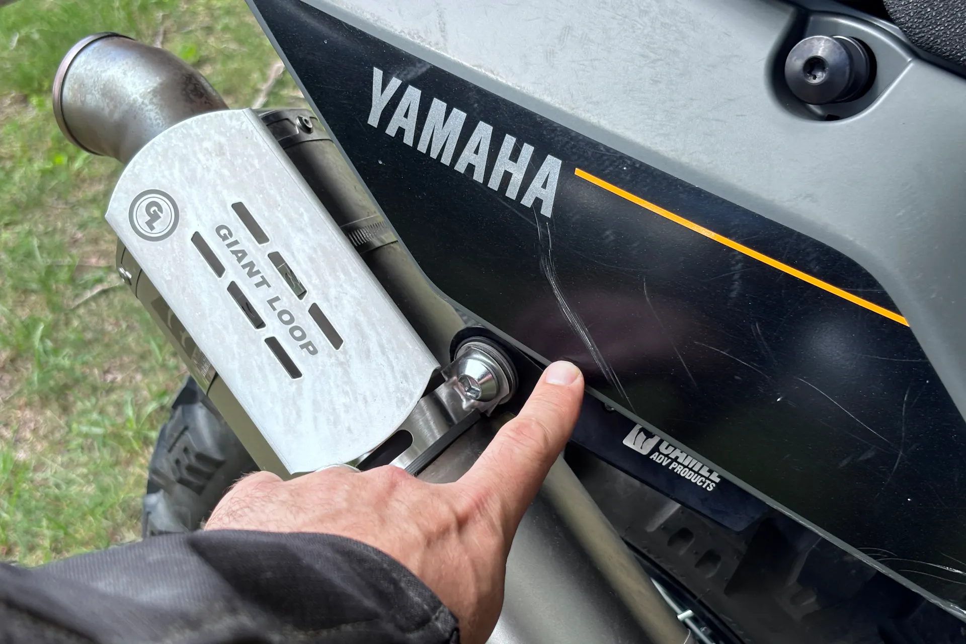 2024 Yamaha Tenere 700 scratch