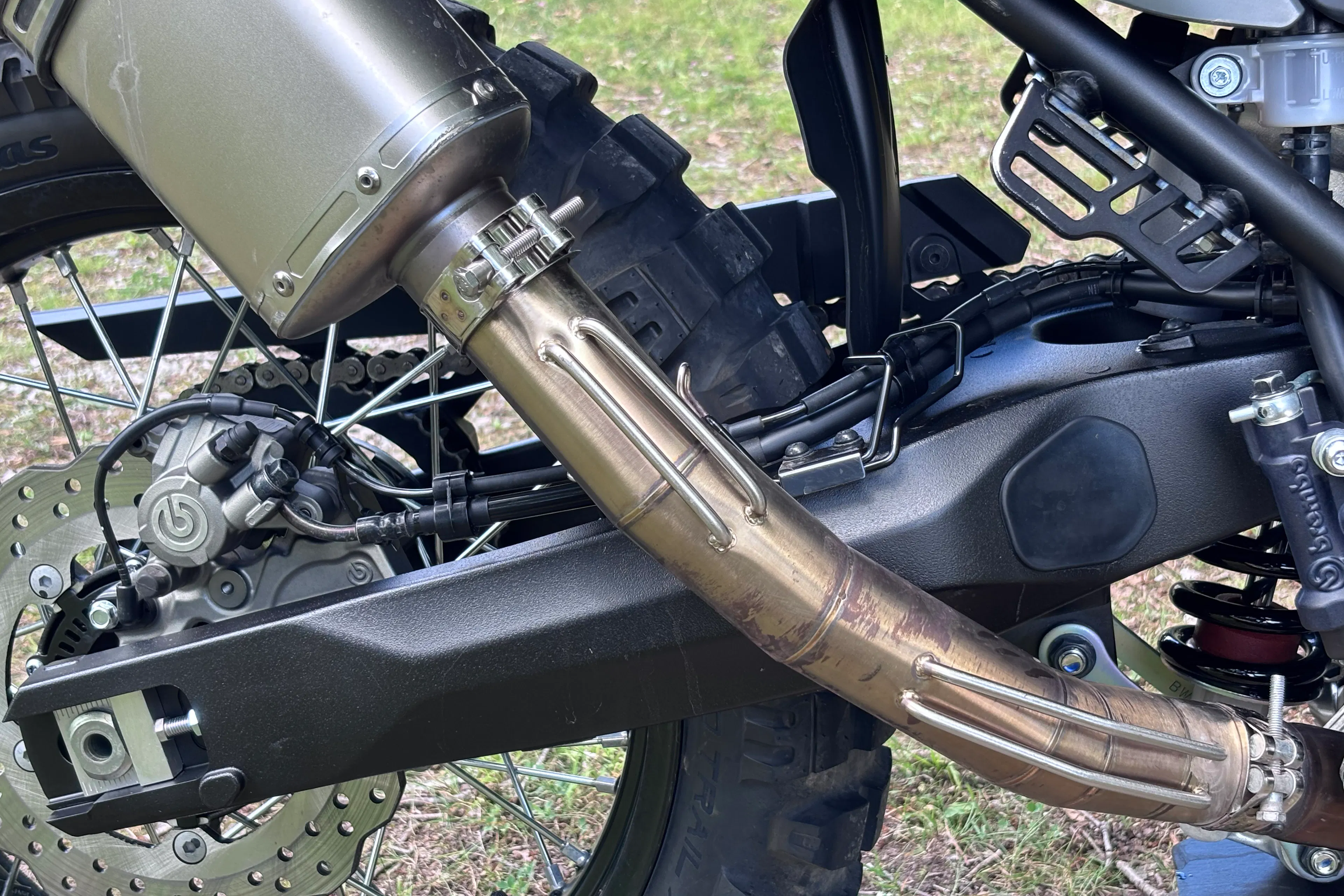 2024 Yamaha Tenere 700 midpipe