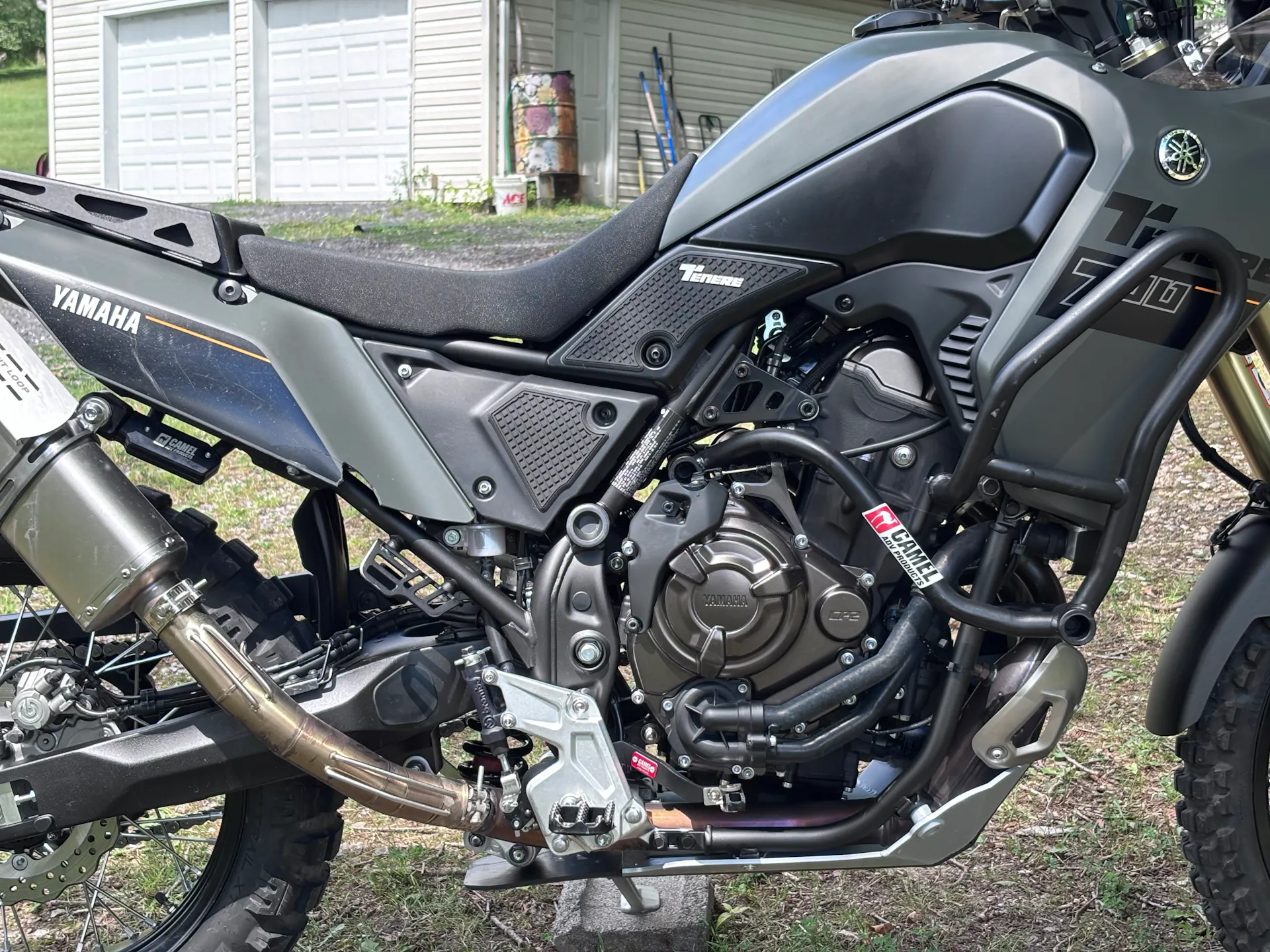 2024 Yamaha Tenere 700 right side close engine