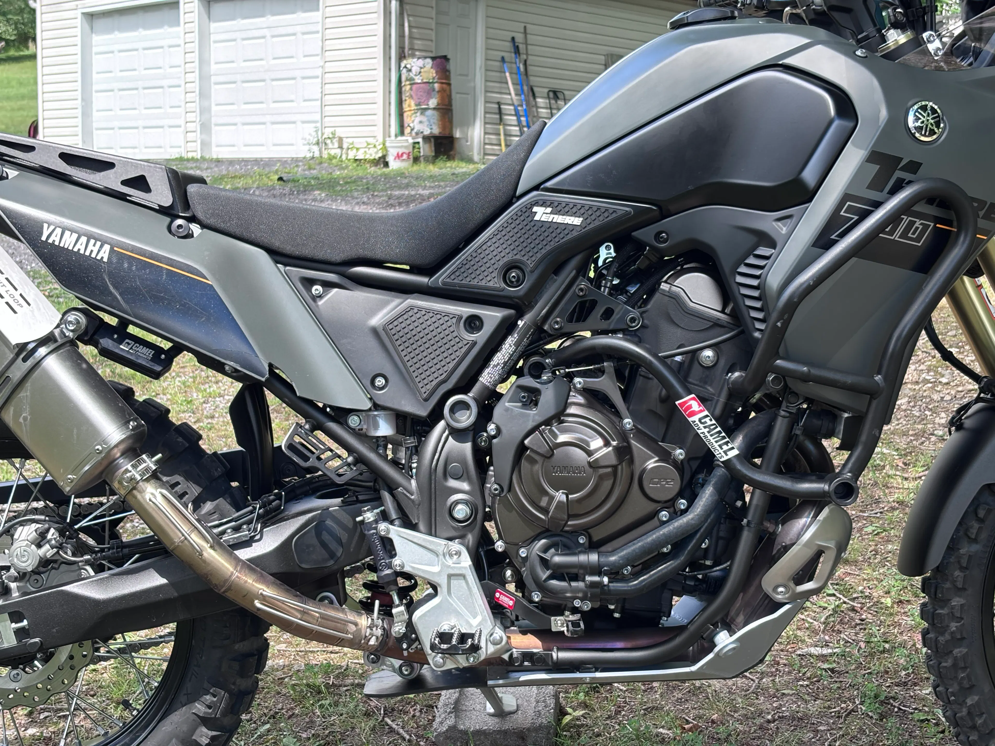 2024 Yamaha Tenere 700 right side close engine