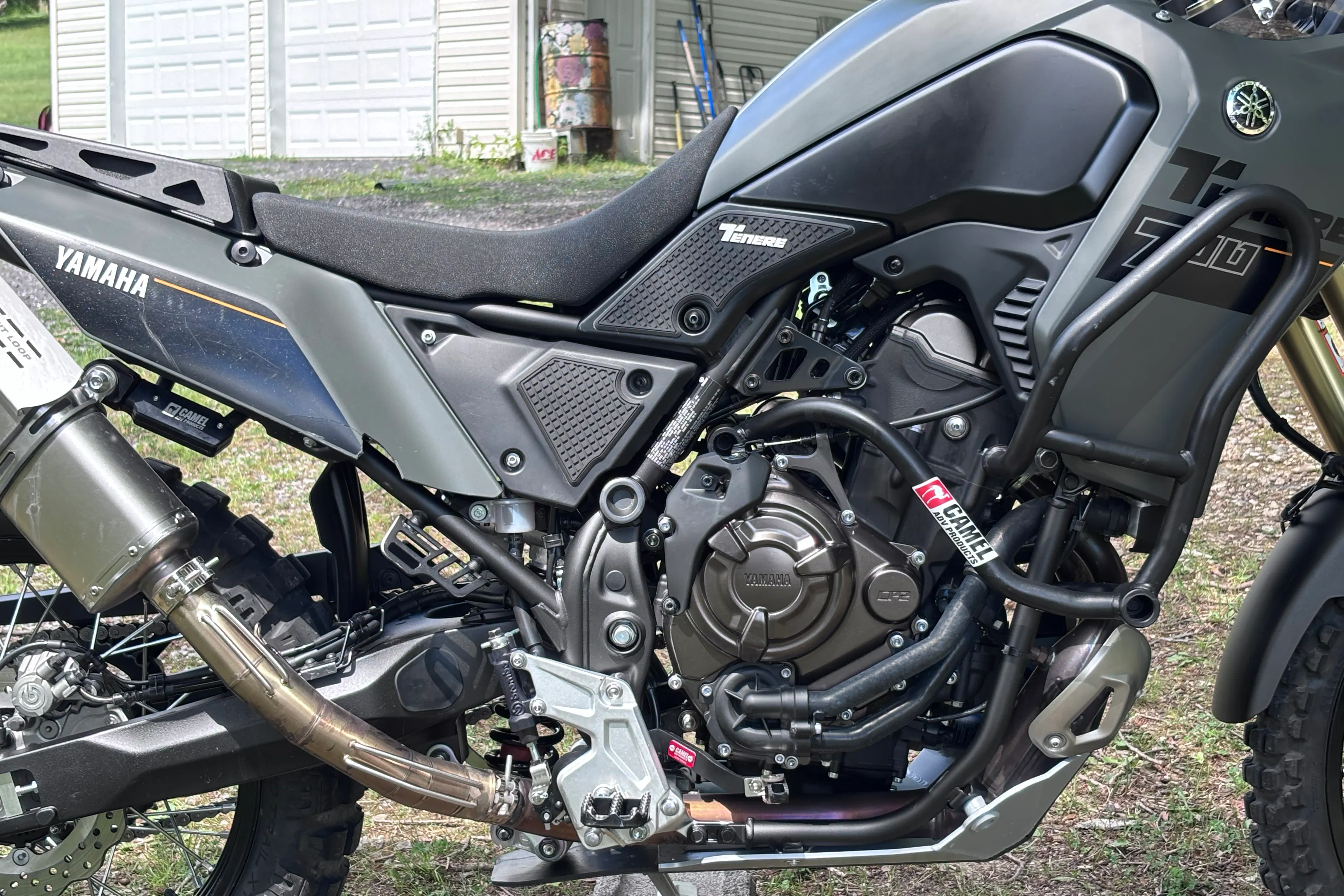 2024 Yamaha Tenere 700 right side close engine