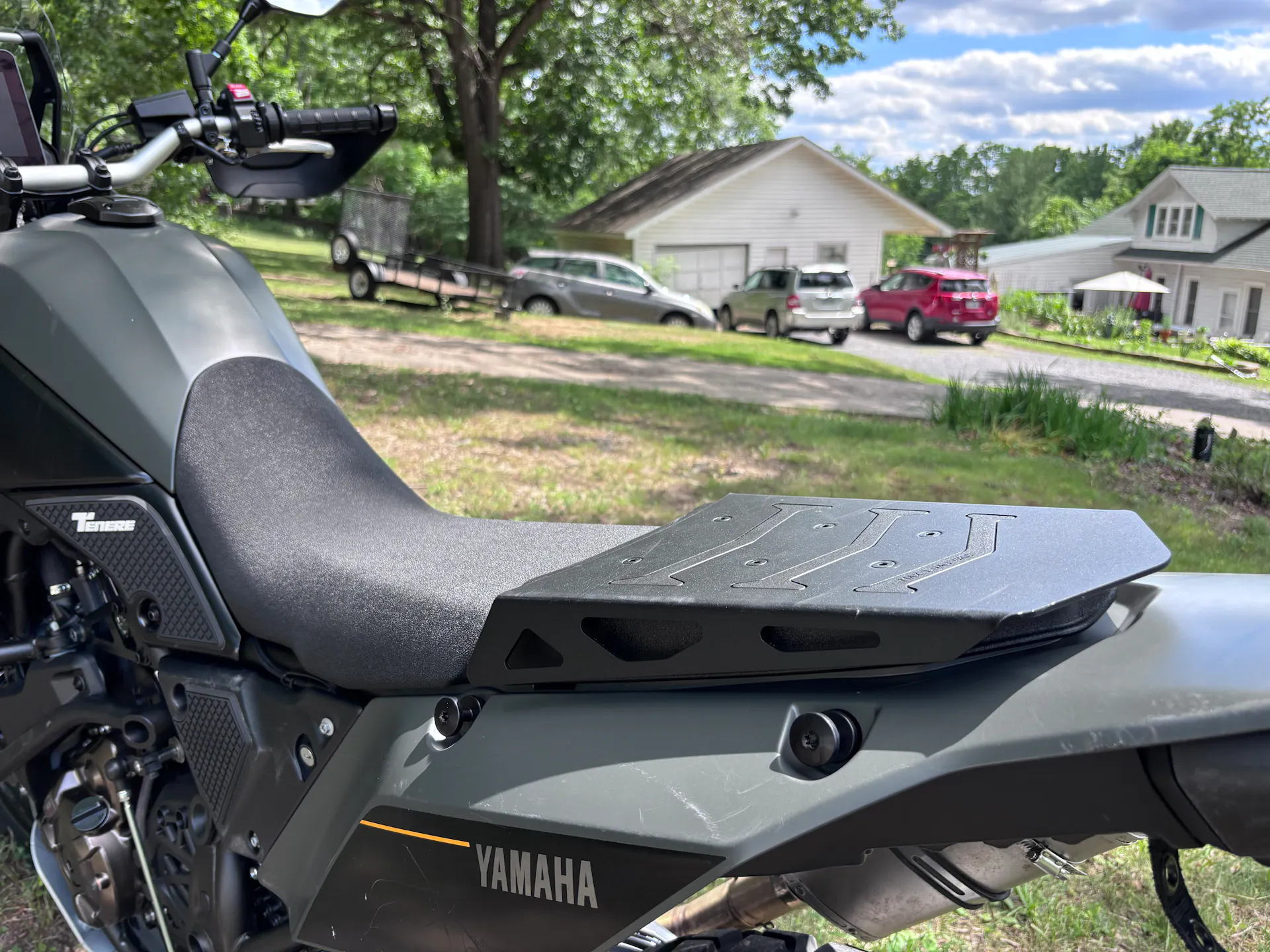 2024 Yamaha Tenere 700 rear rack left