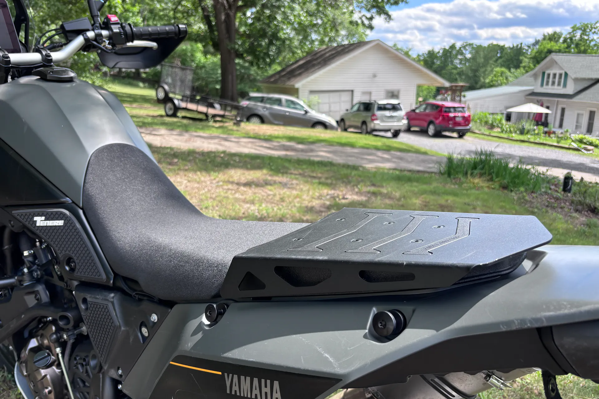 2024 Yamaha Tenere 700 rear rack left