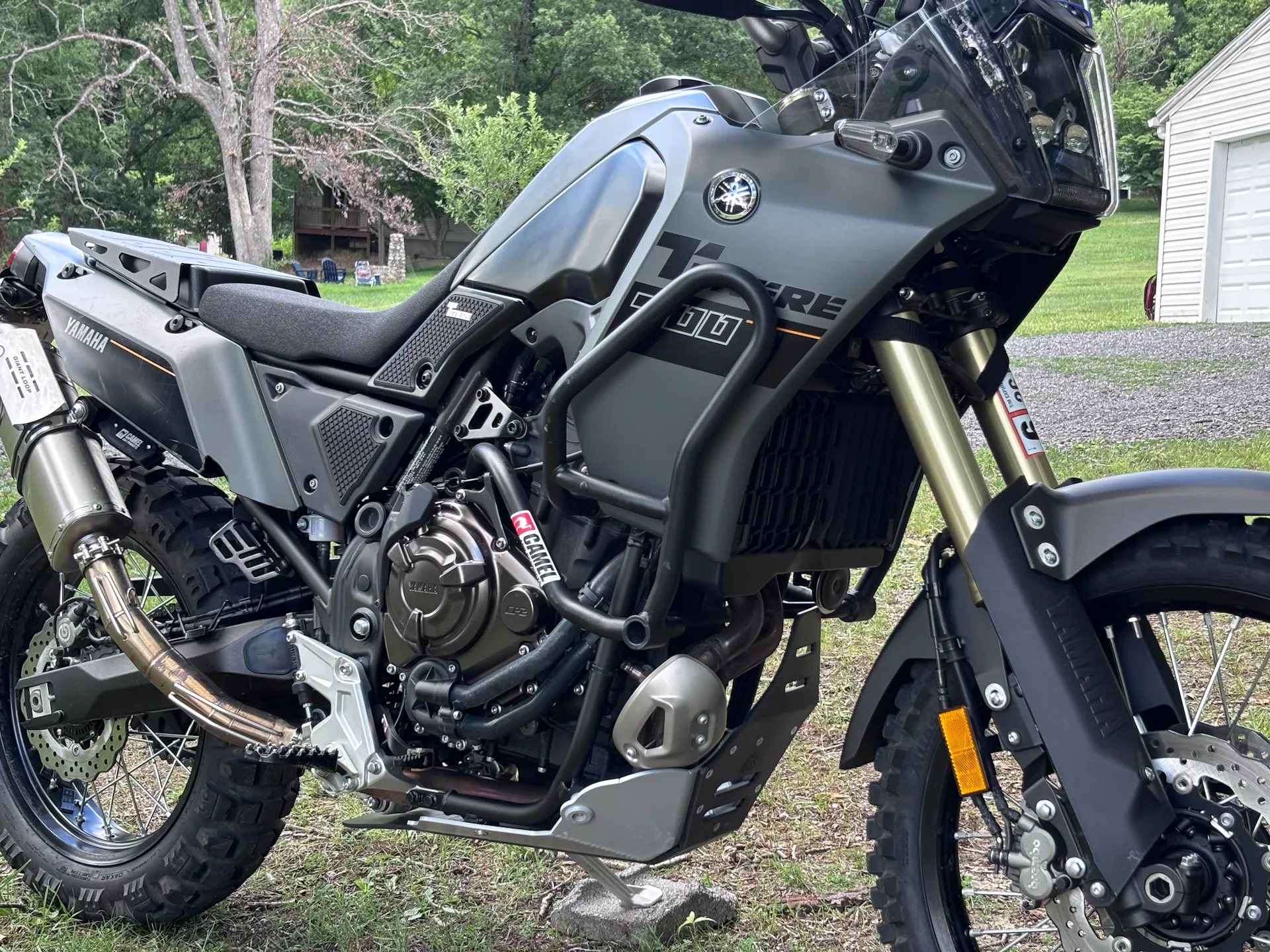 2024 Yamaha Tenere 700 right front crash bar
