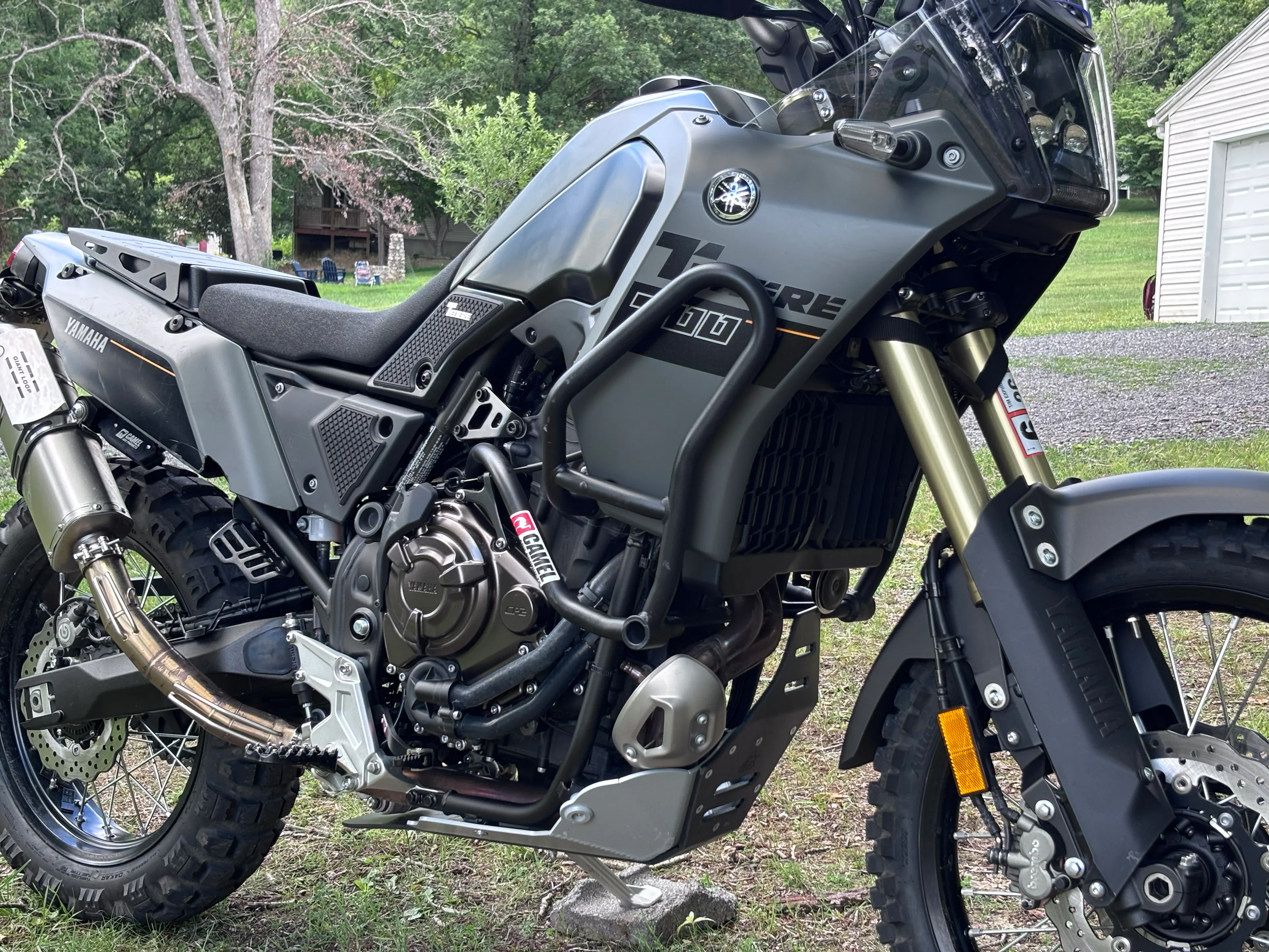 2024 Yamaha Tenere 700 right front crash bar