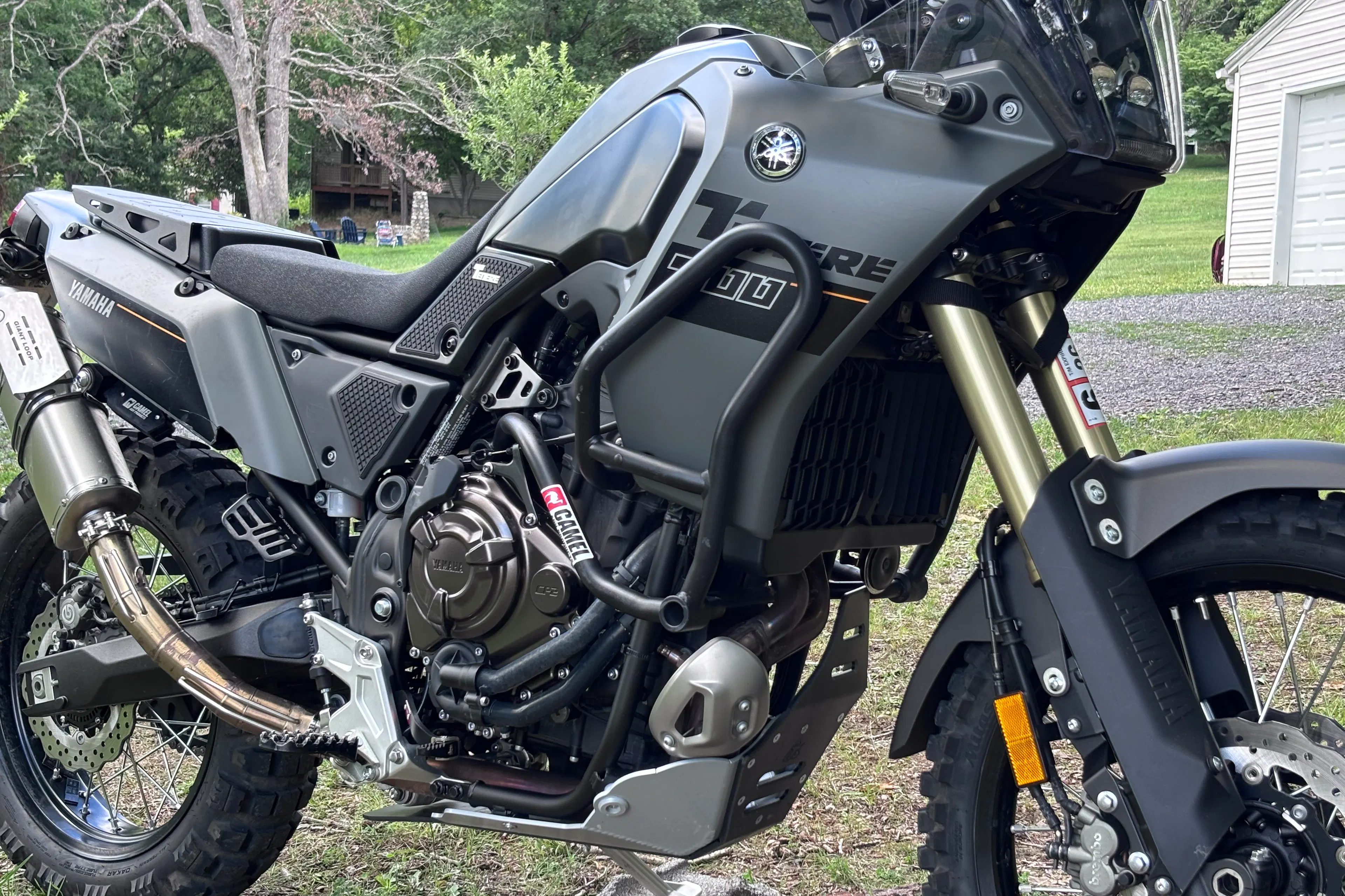 2024 Yamaha Tenere 700 right front crash bar