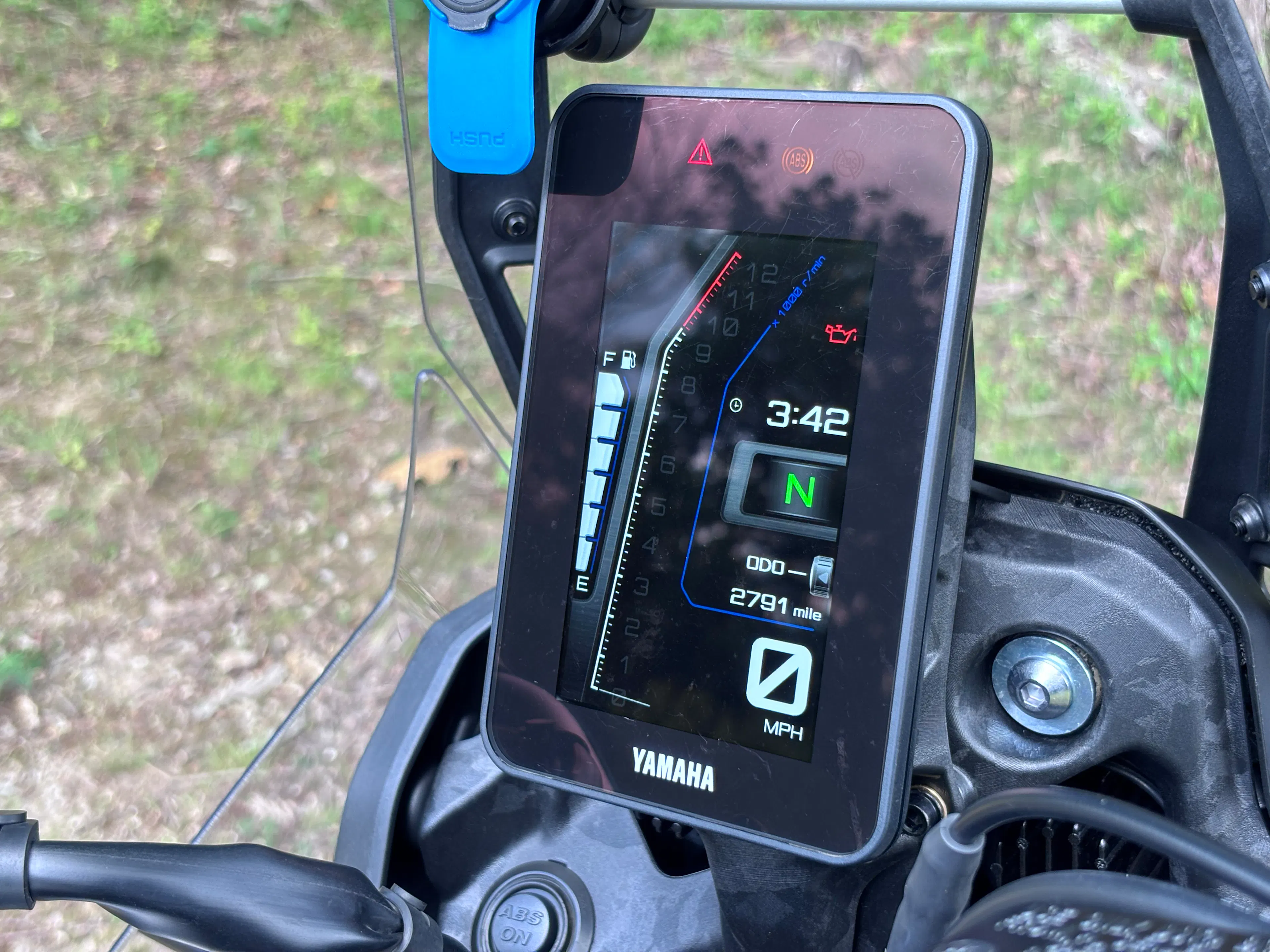 2024 Yamaha Tenere 700 odo angle