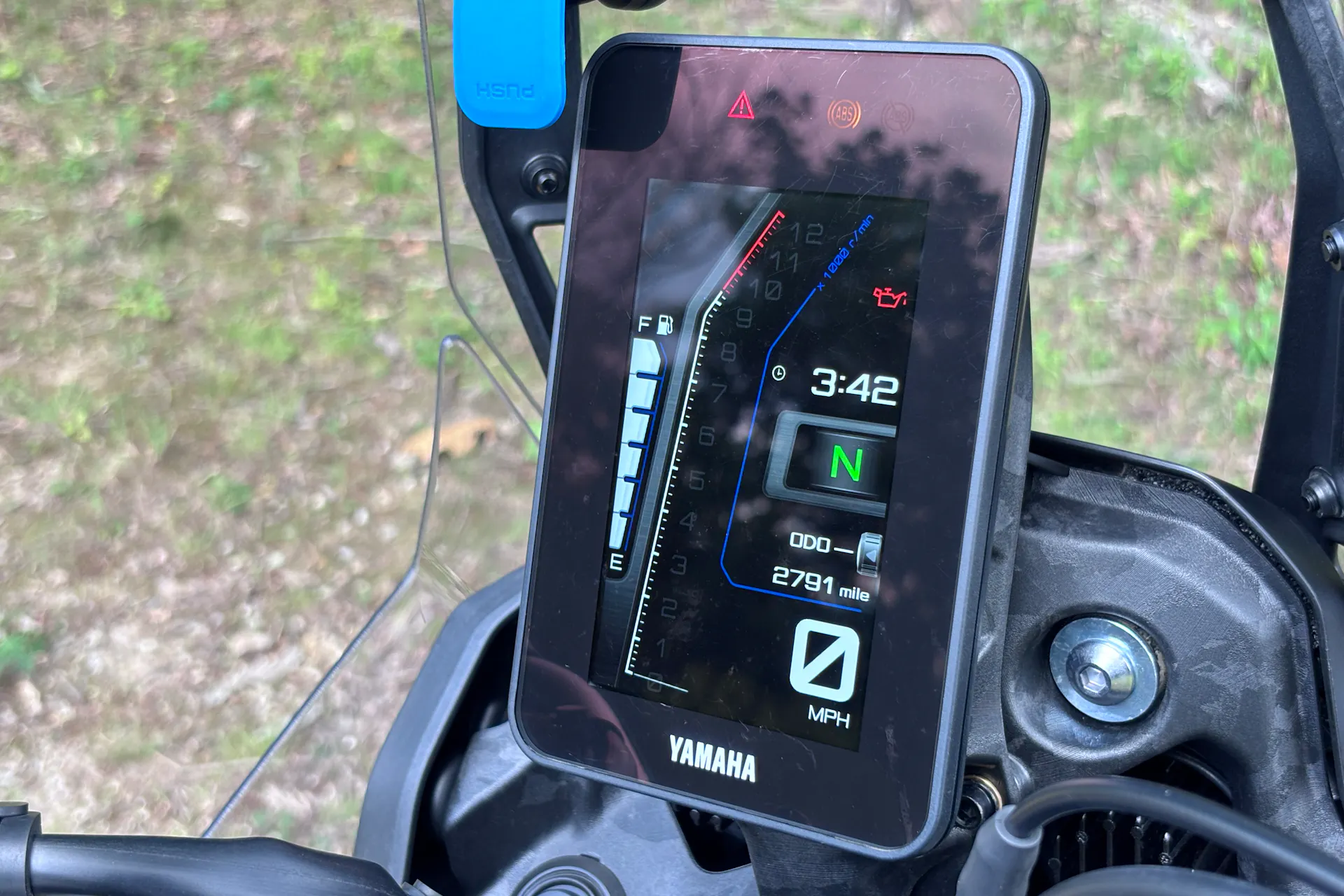 2024 Yamaha Tenere 700 odo angle