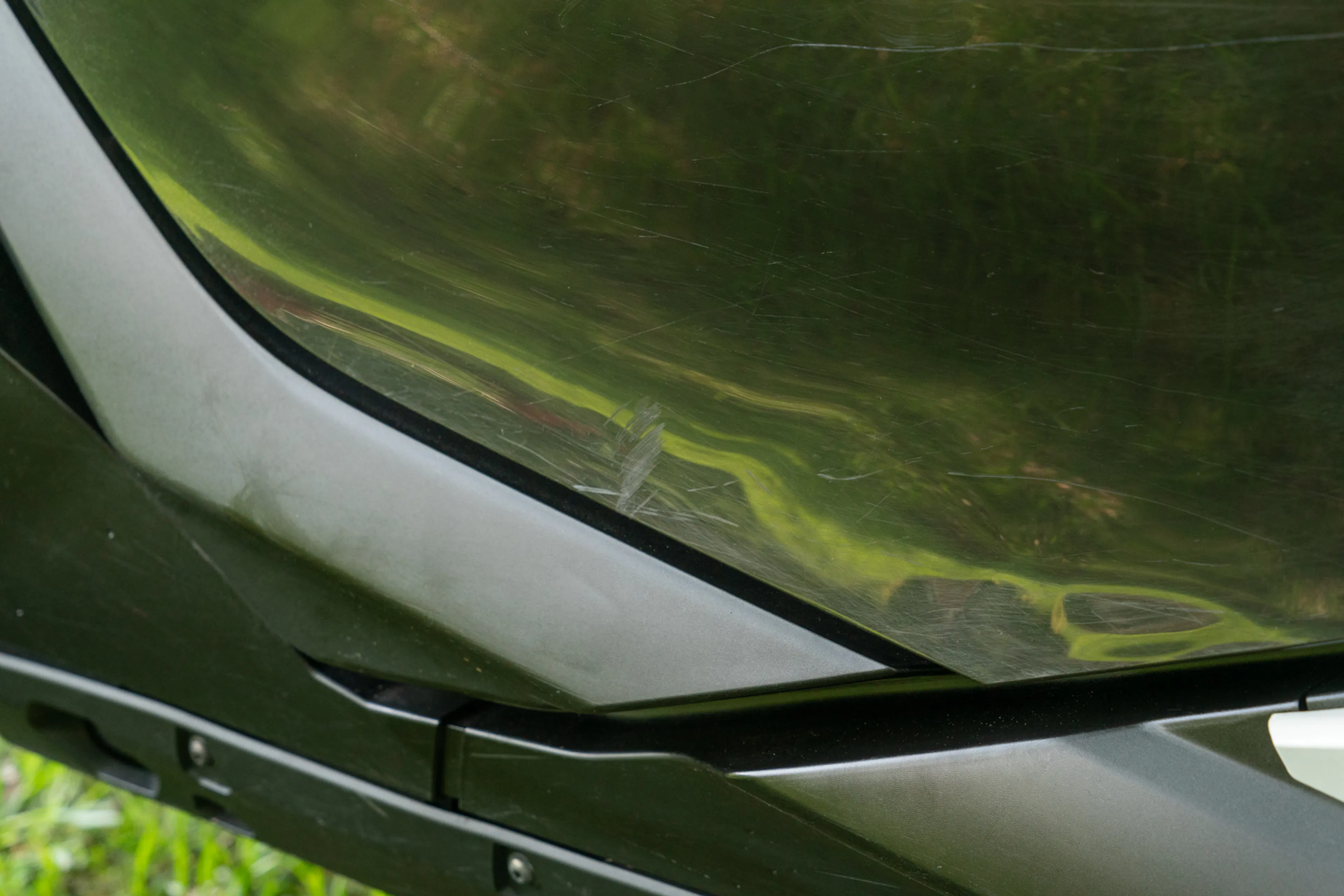 2024 Can-Am Maverick R door blemish