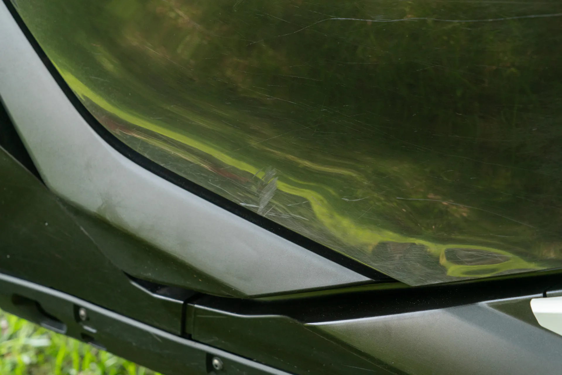 2024 Can-Am Maverick R door blemish