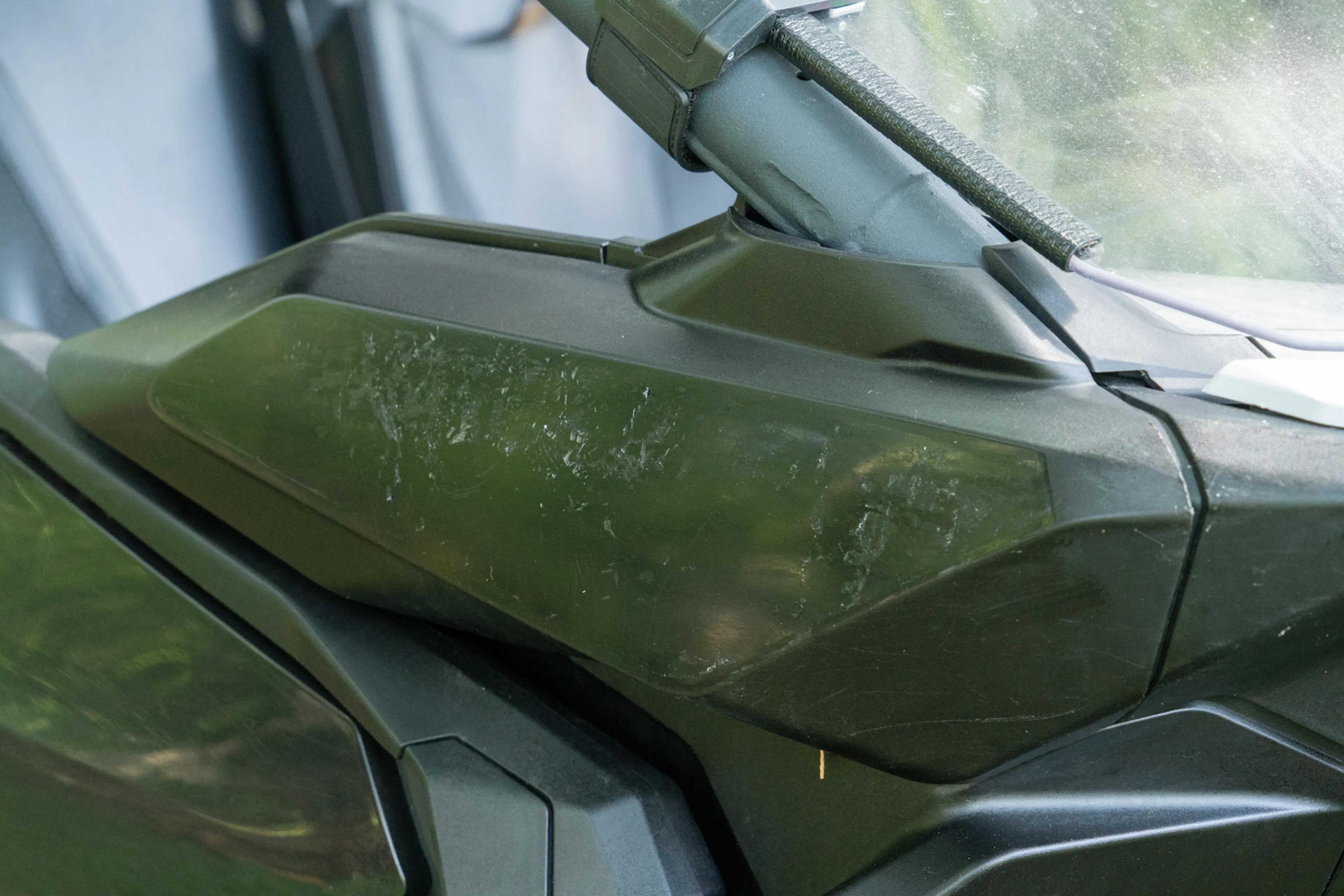 2024 Can-Am Maverick R body blemish