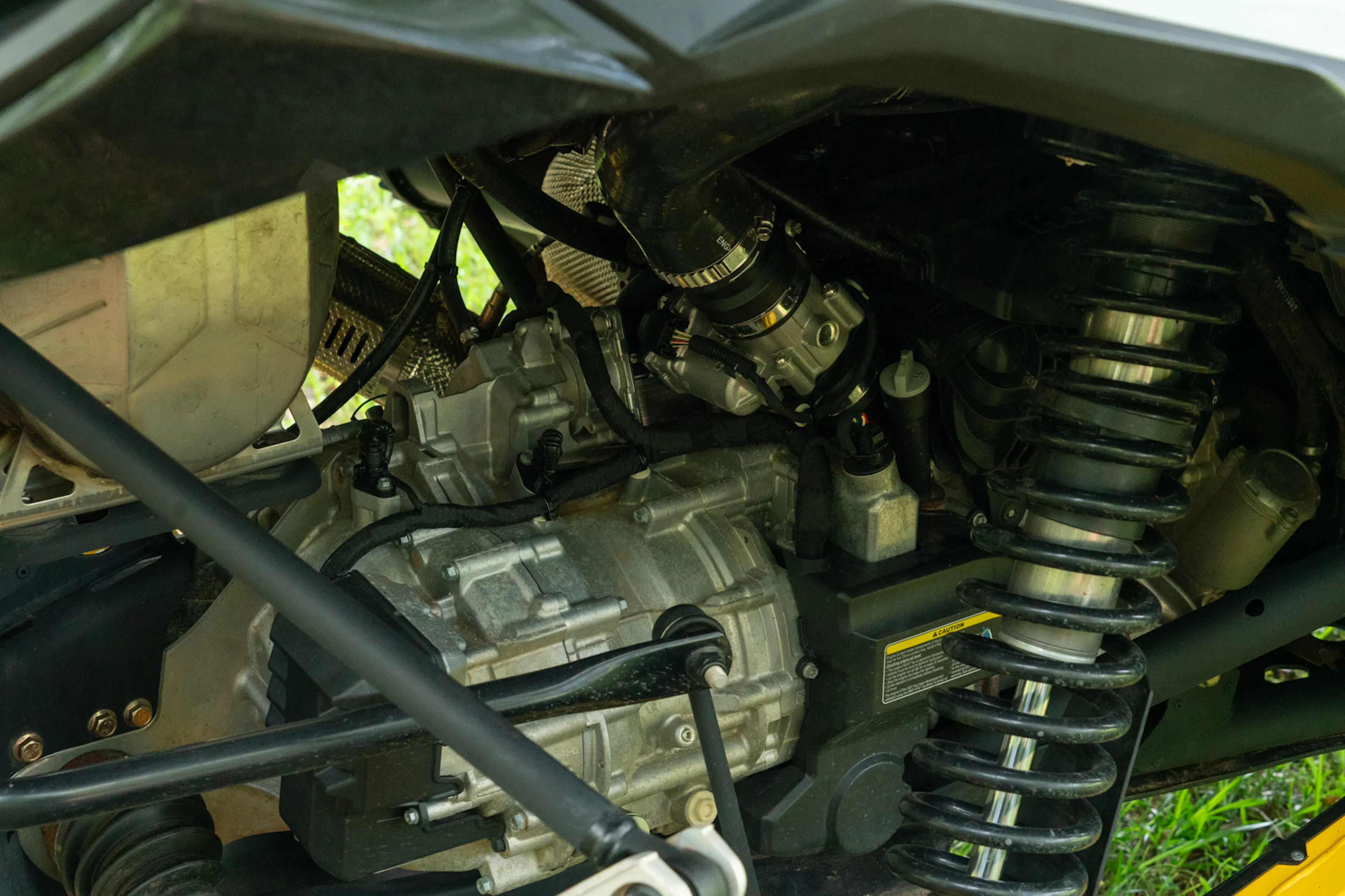 2024 Can-Am Maverick R engine