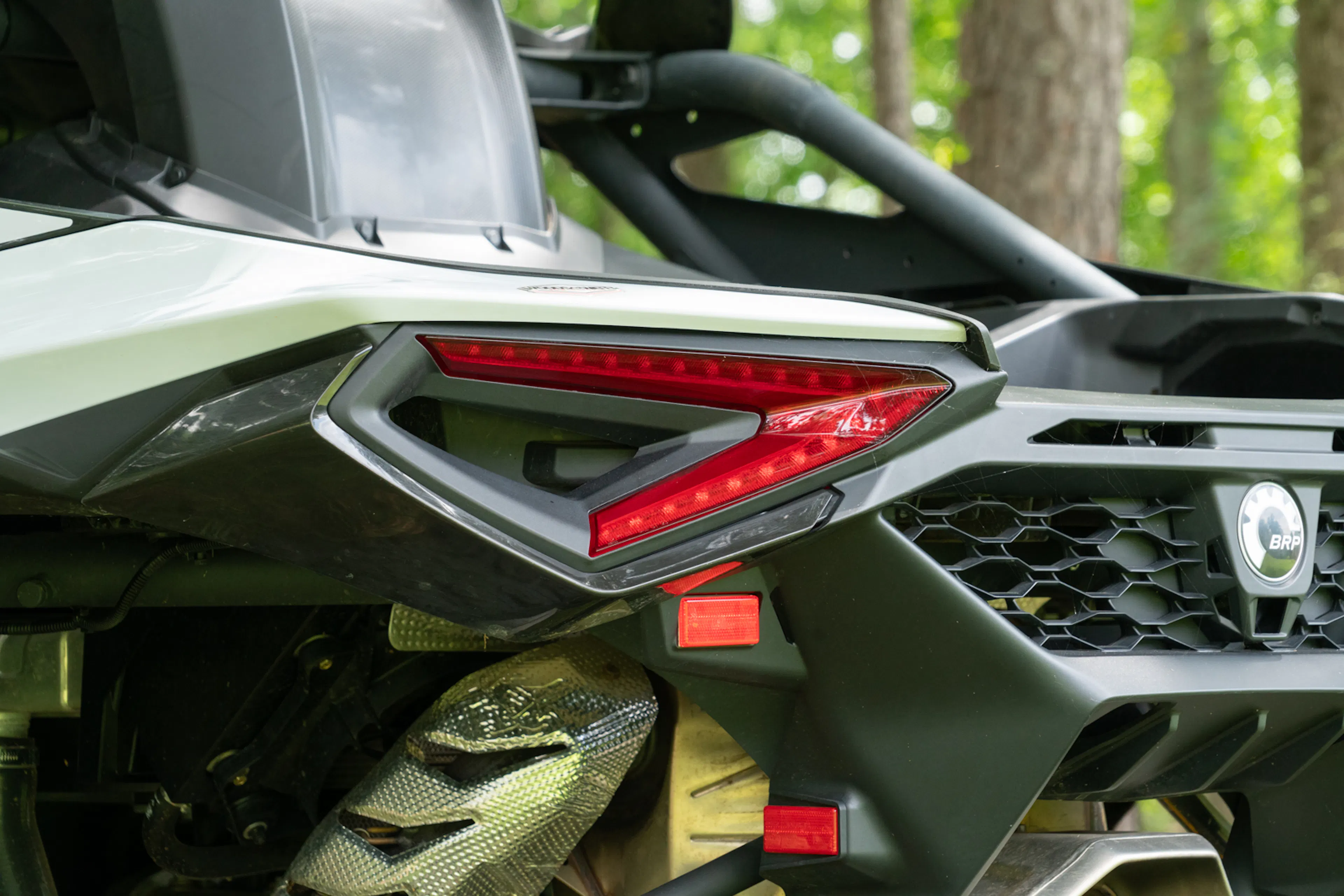2024 Can-Am Maverick R driver taillight