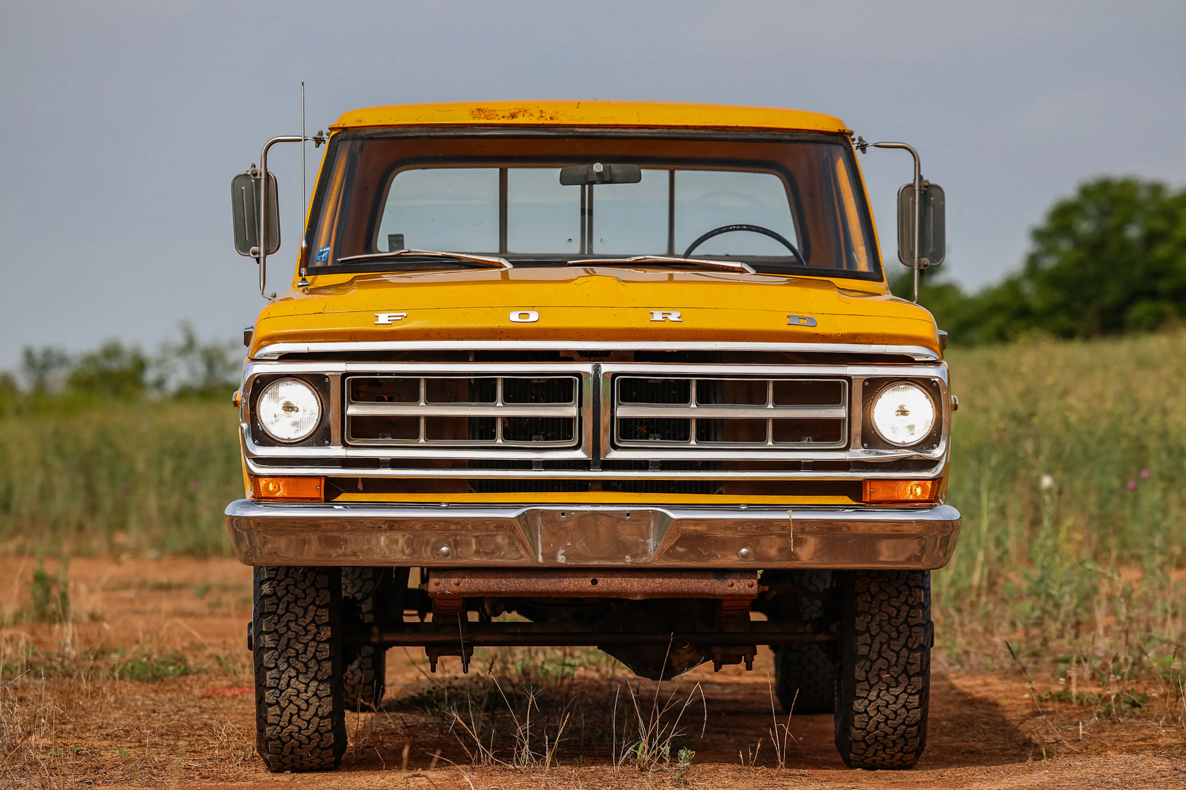 1971 Ford F-250 Custom Highboy front