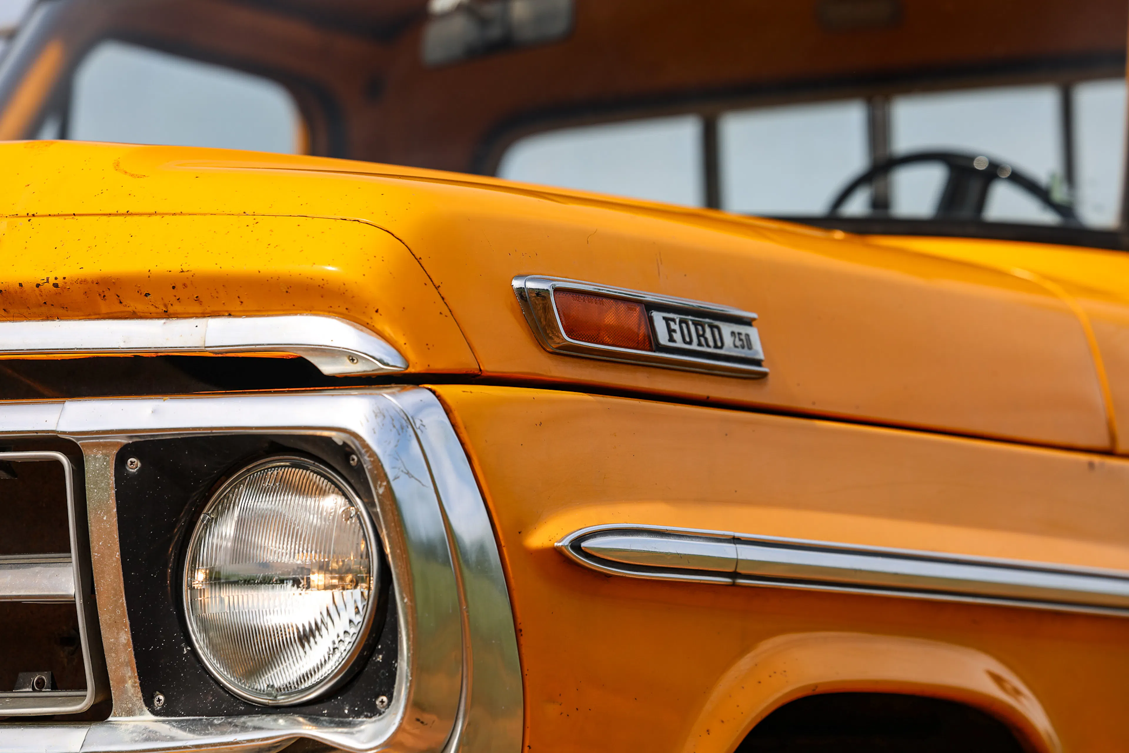1971 Ford F-250 Custom Highboy driver fender