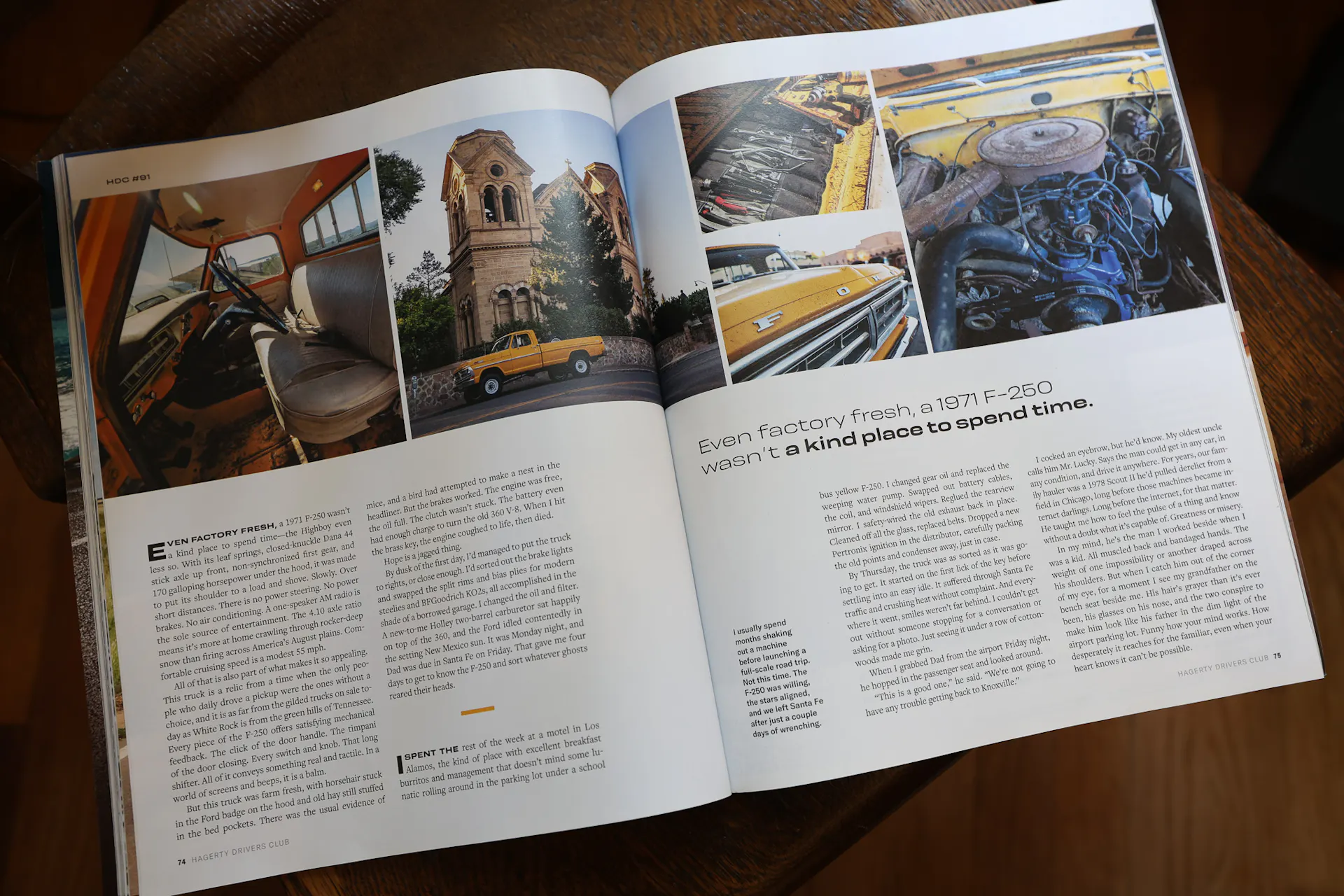 Hagerty Magazine Ford Spread