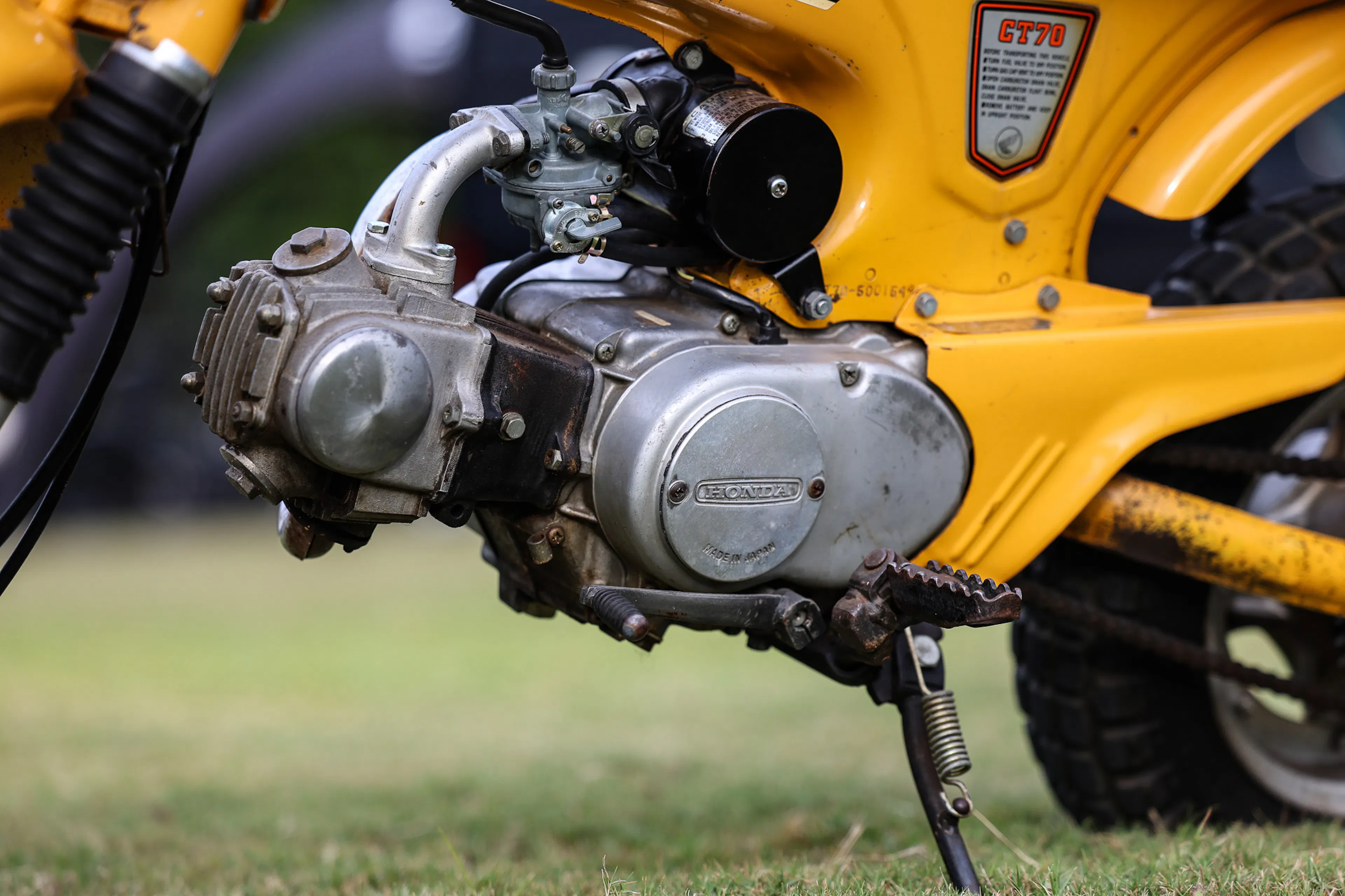 1979 Honda Mini Trail 70 engine