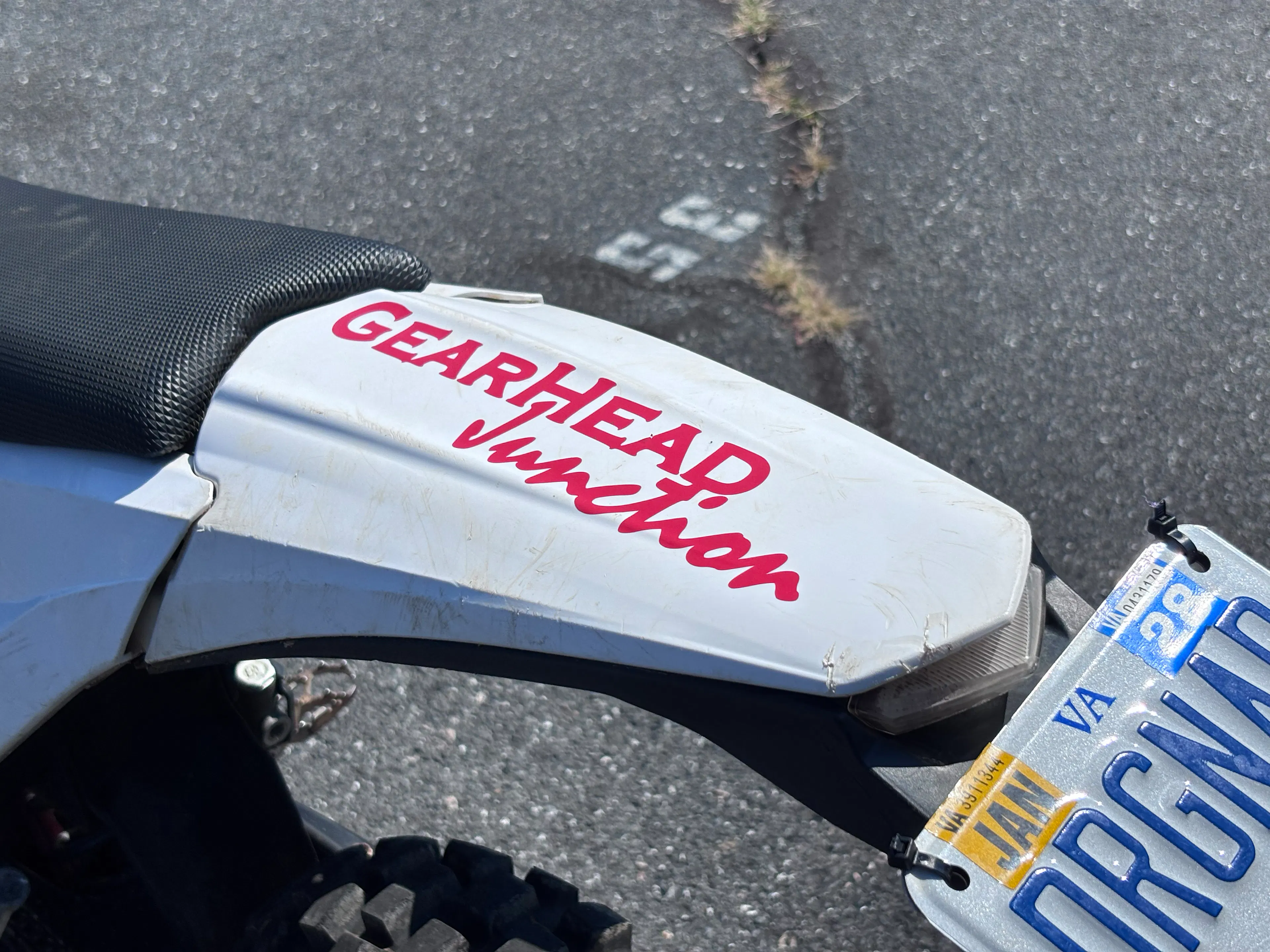 2023 Rieju MR Ranger 300 rear fender