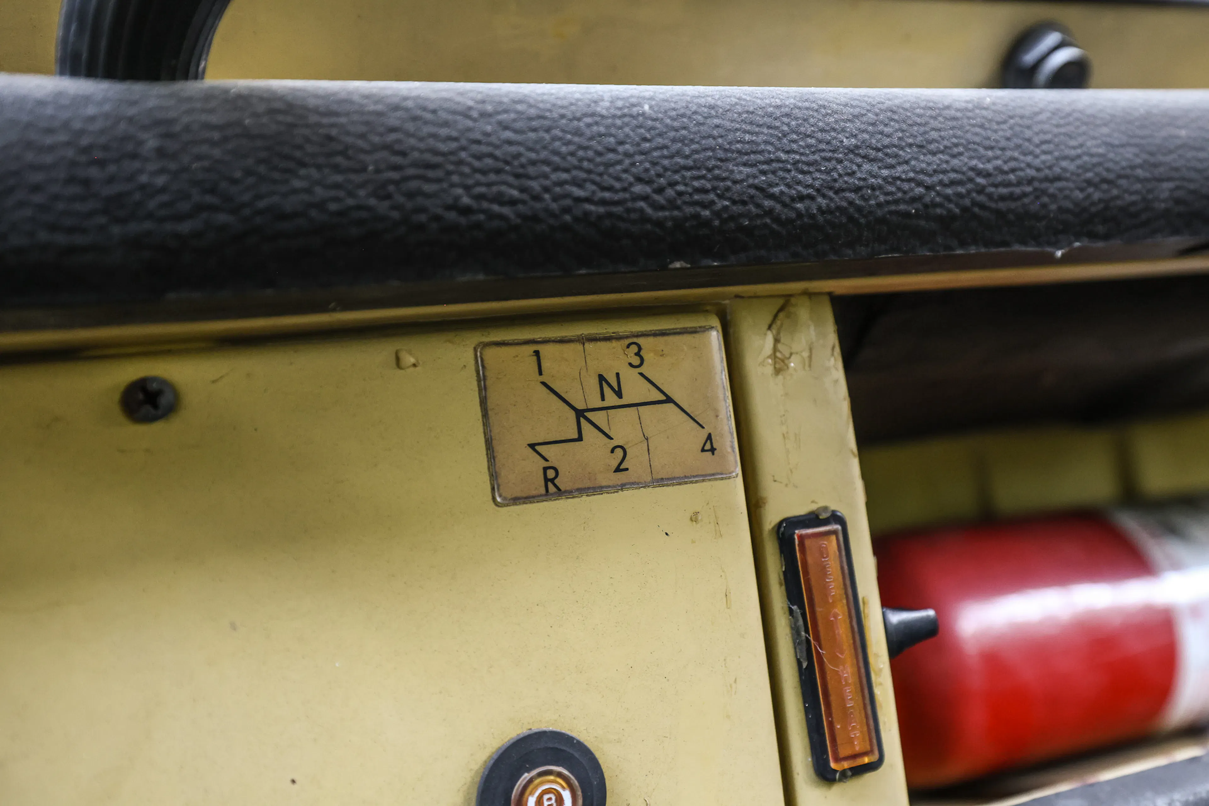 1973 Volkswagen Thing shift pattern
