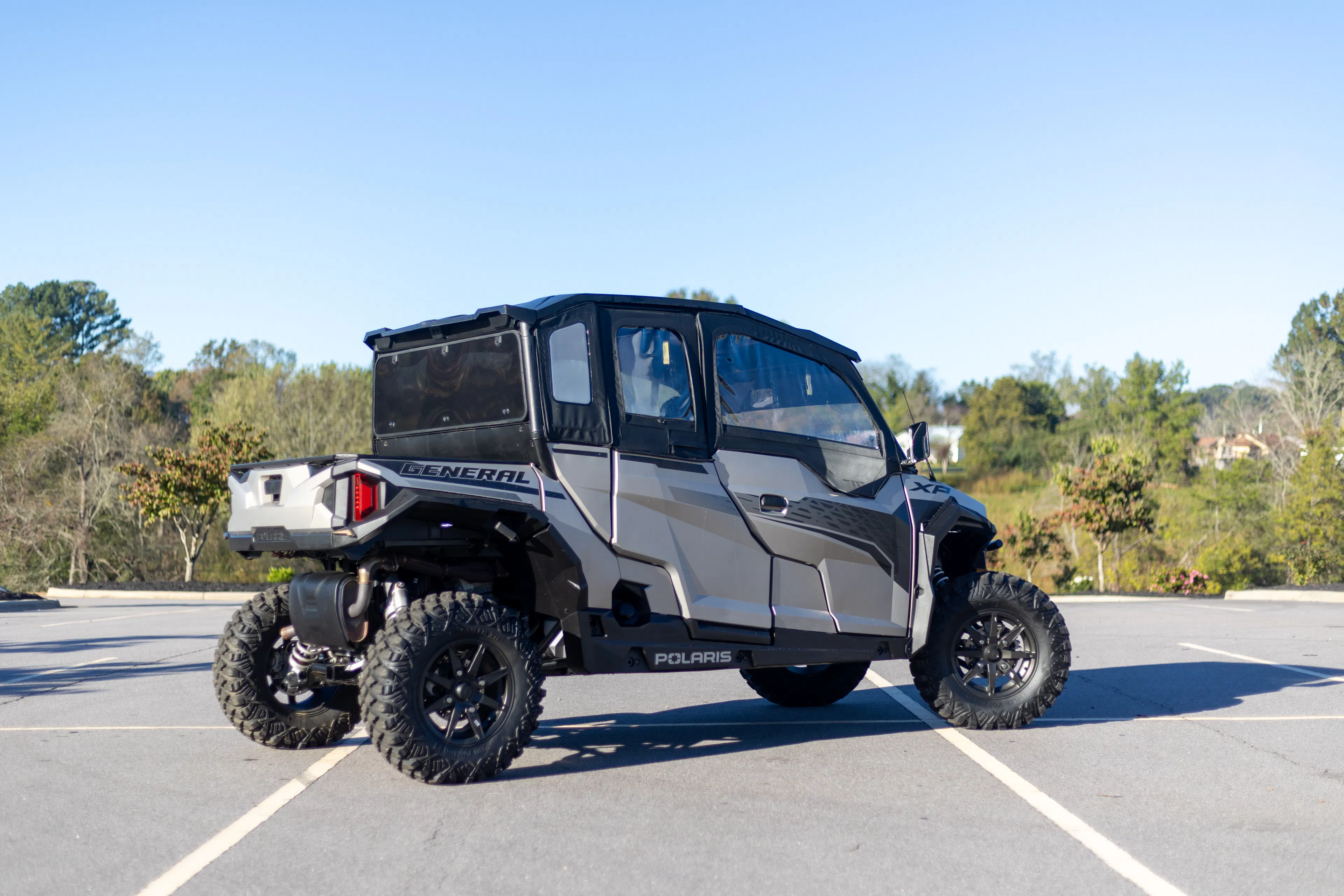 2024 Polaris General XP4 1000 Ultimate passenger rear 3/4