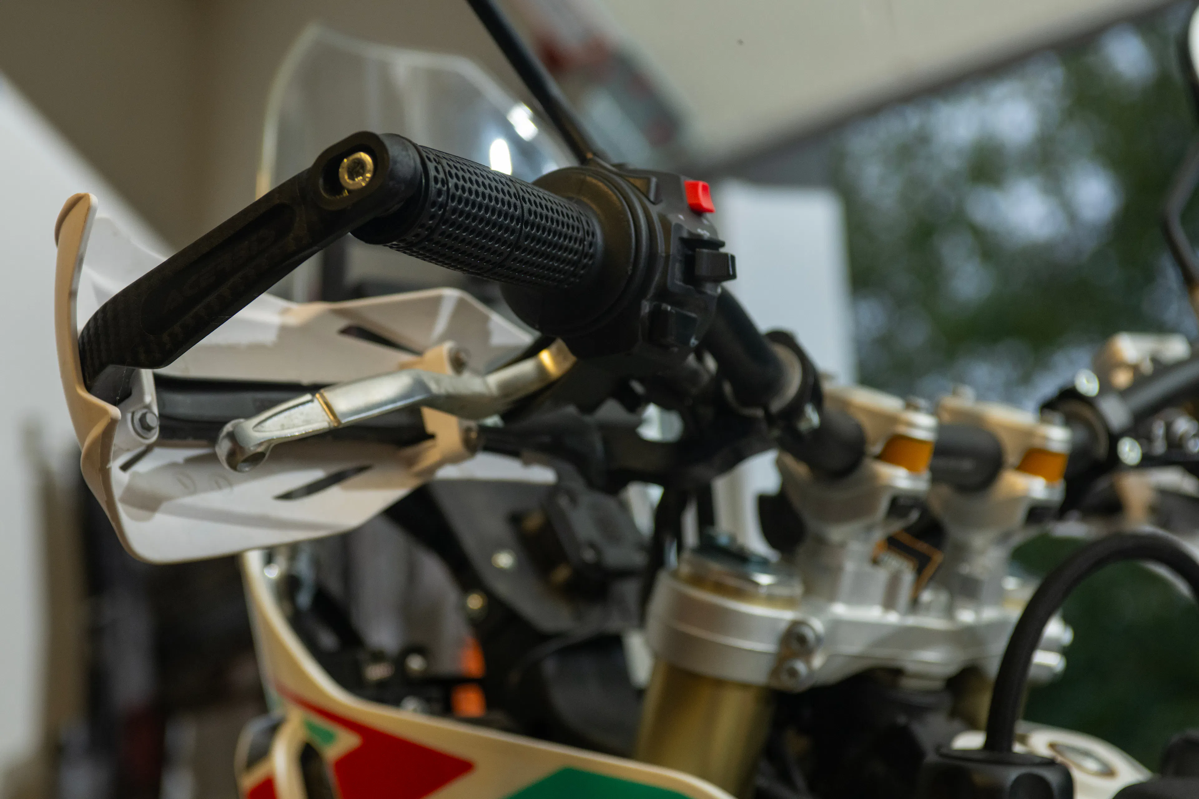 2024 Kove 450 Rally left grip