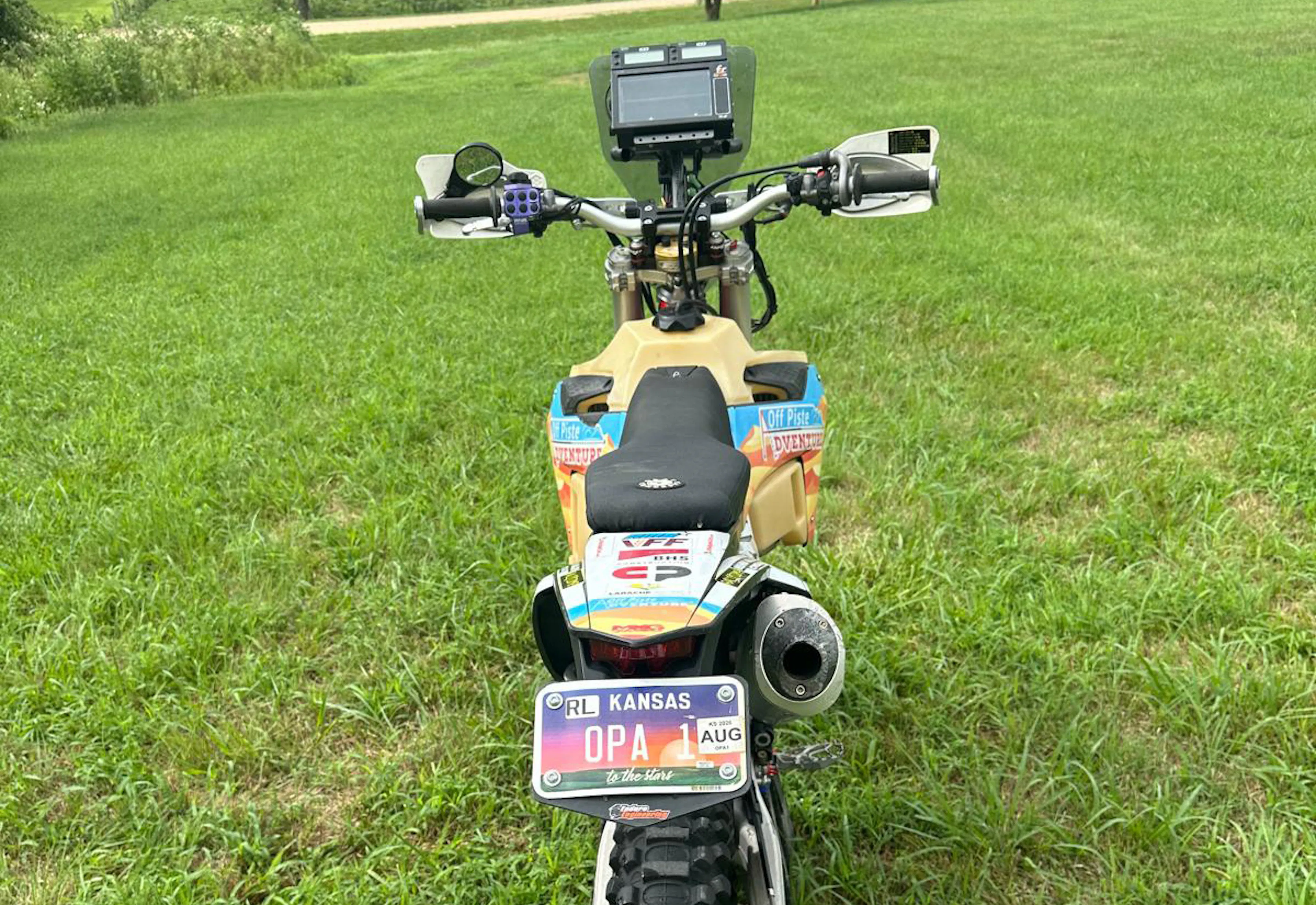 2024 GasGas ES500F rear close