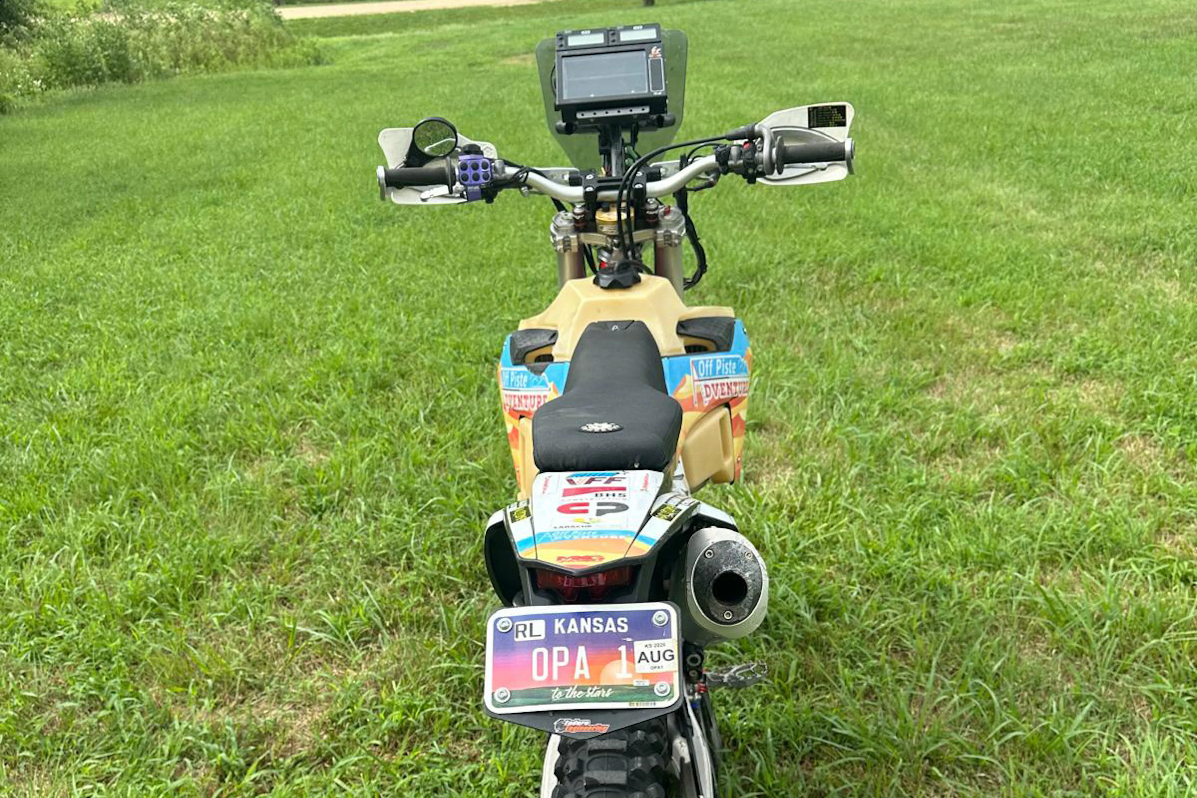 2024 GasGas ES500F rear close