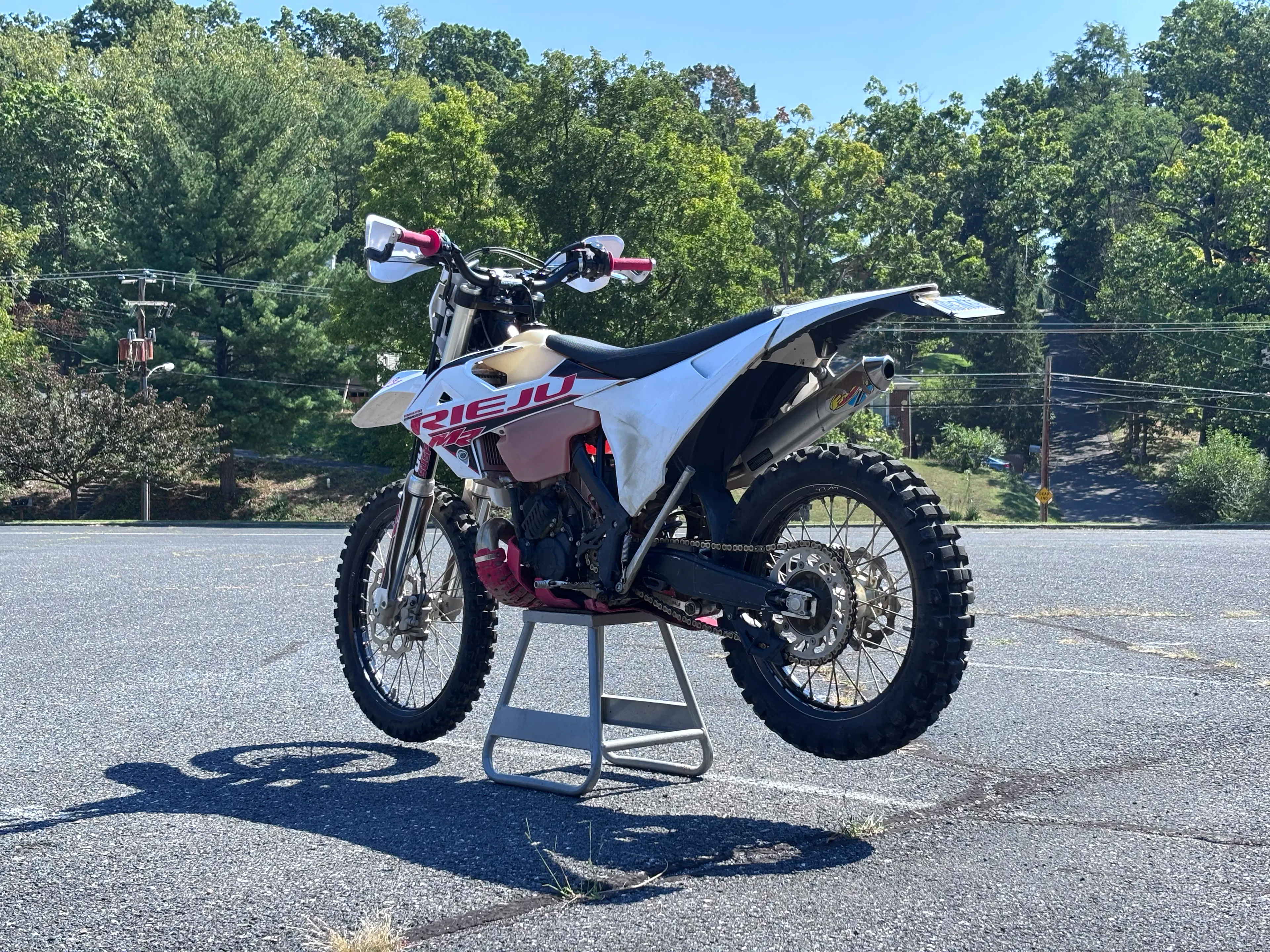 2023 Rieju MR Ranger 300 left rear 3/4 2