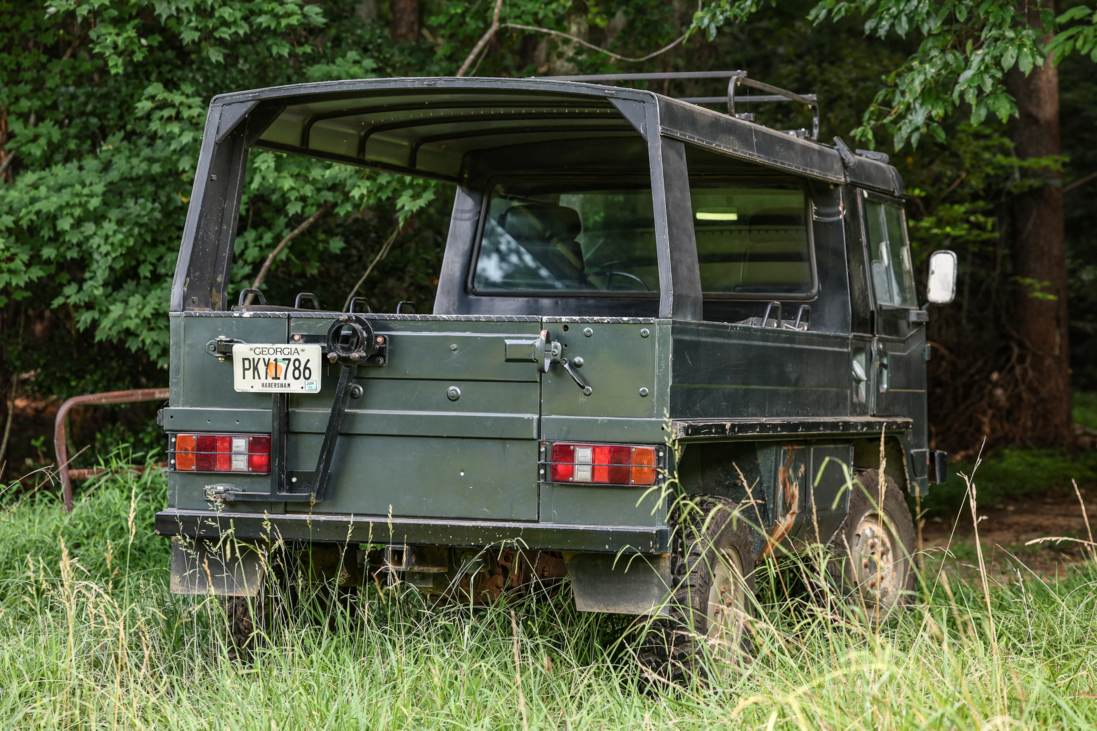 1972 Steyr-Puch Pinzgauer passenger rear 3/4