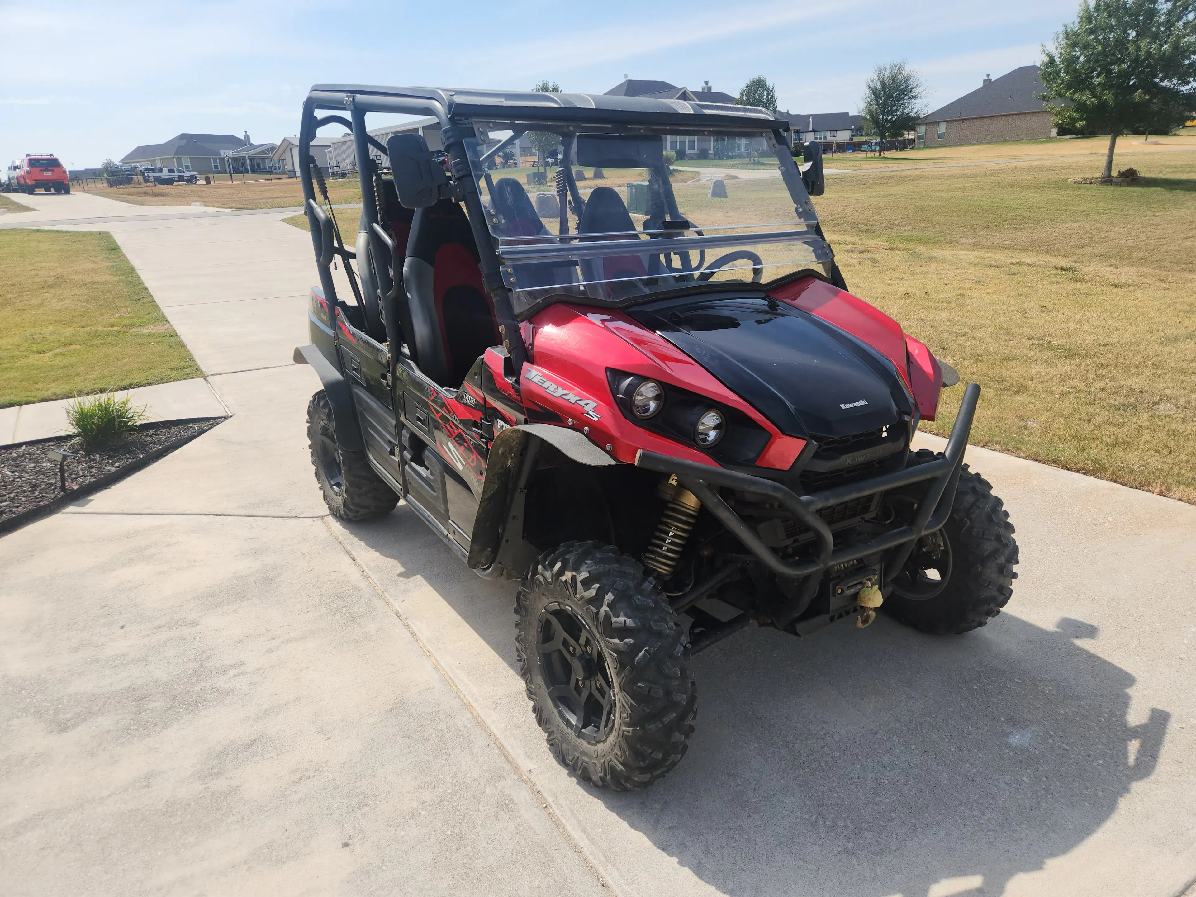 2021 Kawasaki Teryx4 front passenger 3/4