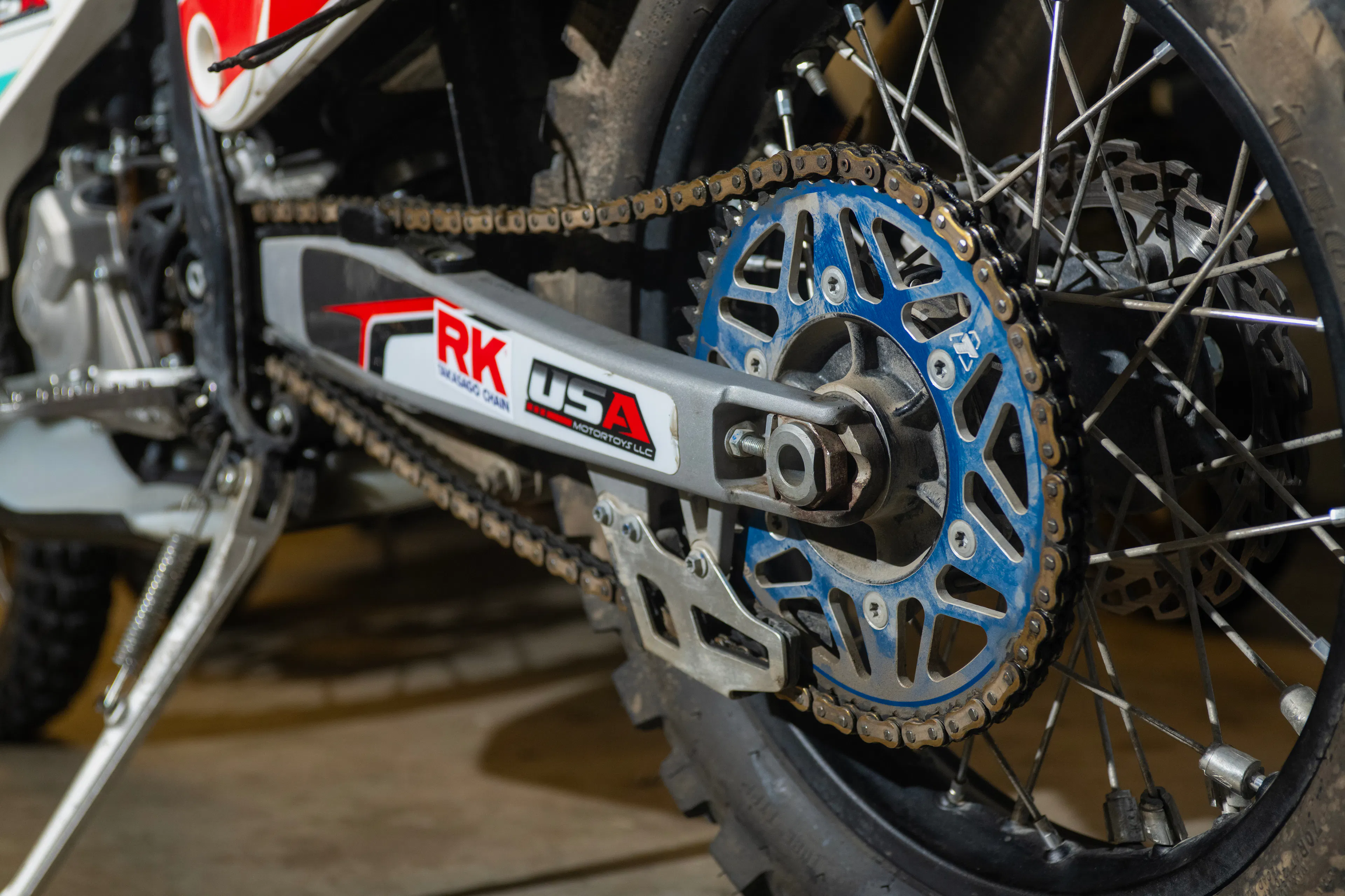 2024 Kove 450 Rally chain/sprockets 
