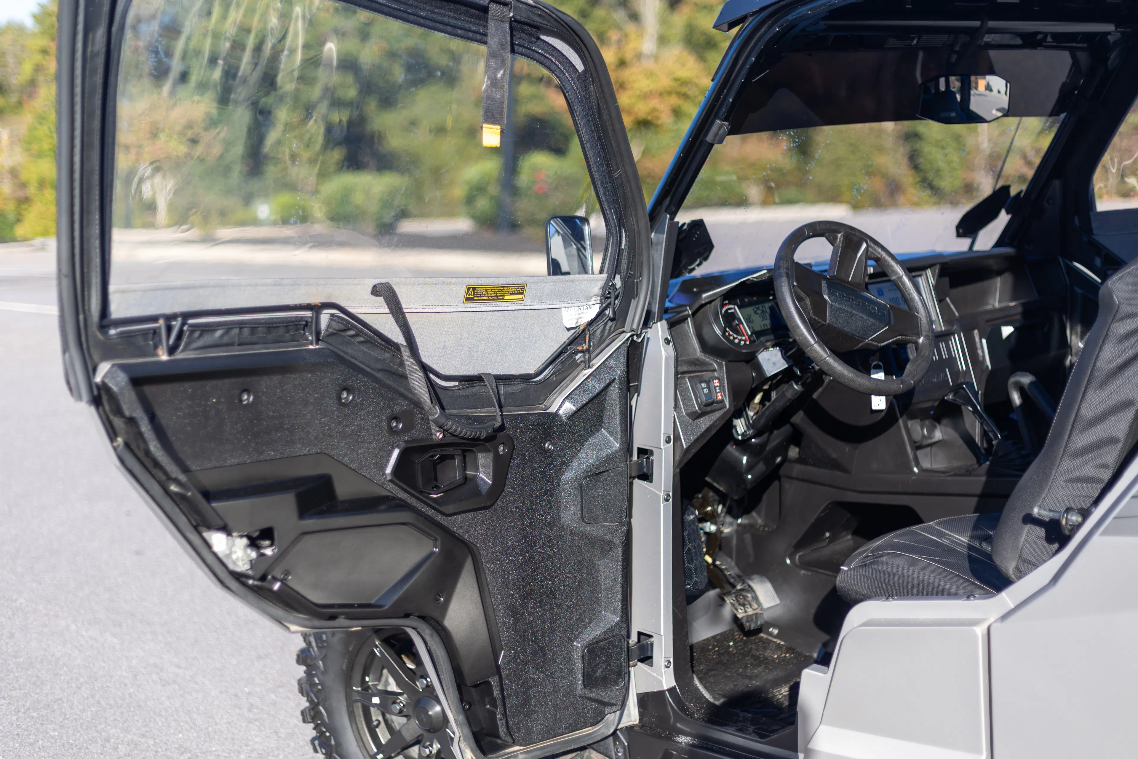 2024 Polaris General XP4 1000 Ultimate interior from driver side