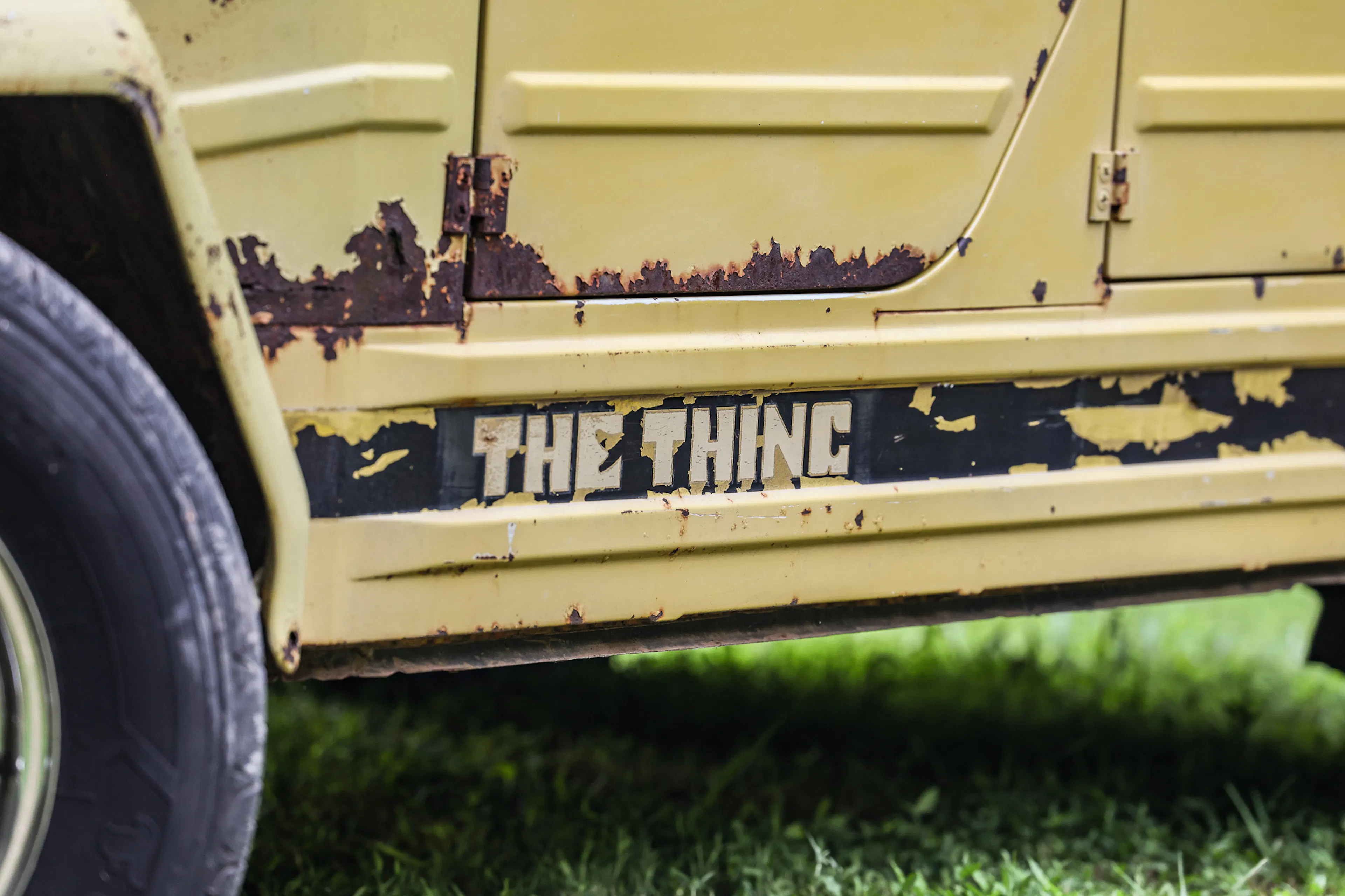 1973 Volkswagen Thing driver Thing decal 