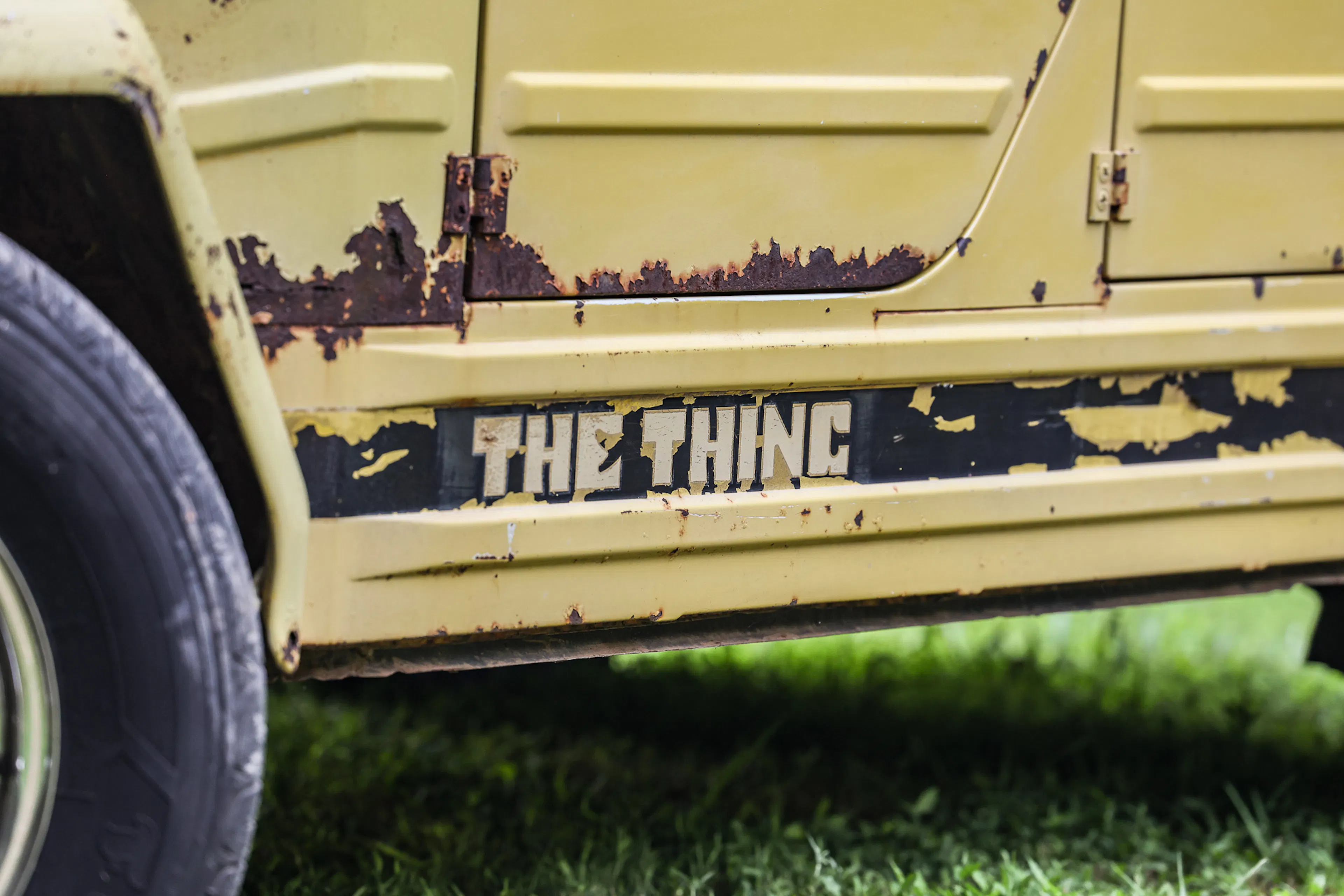 1973 Volkswagen Thing driver Thing decal