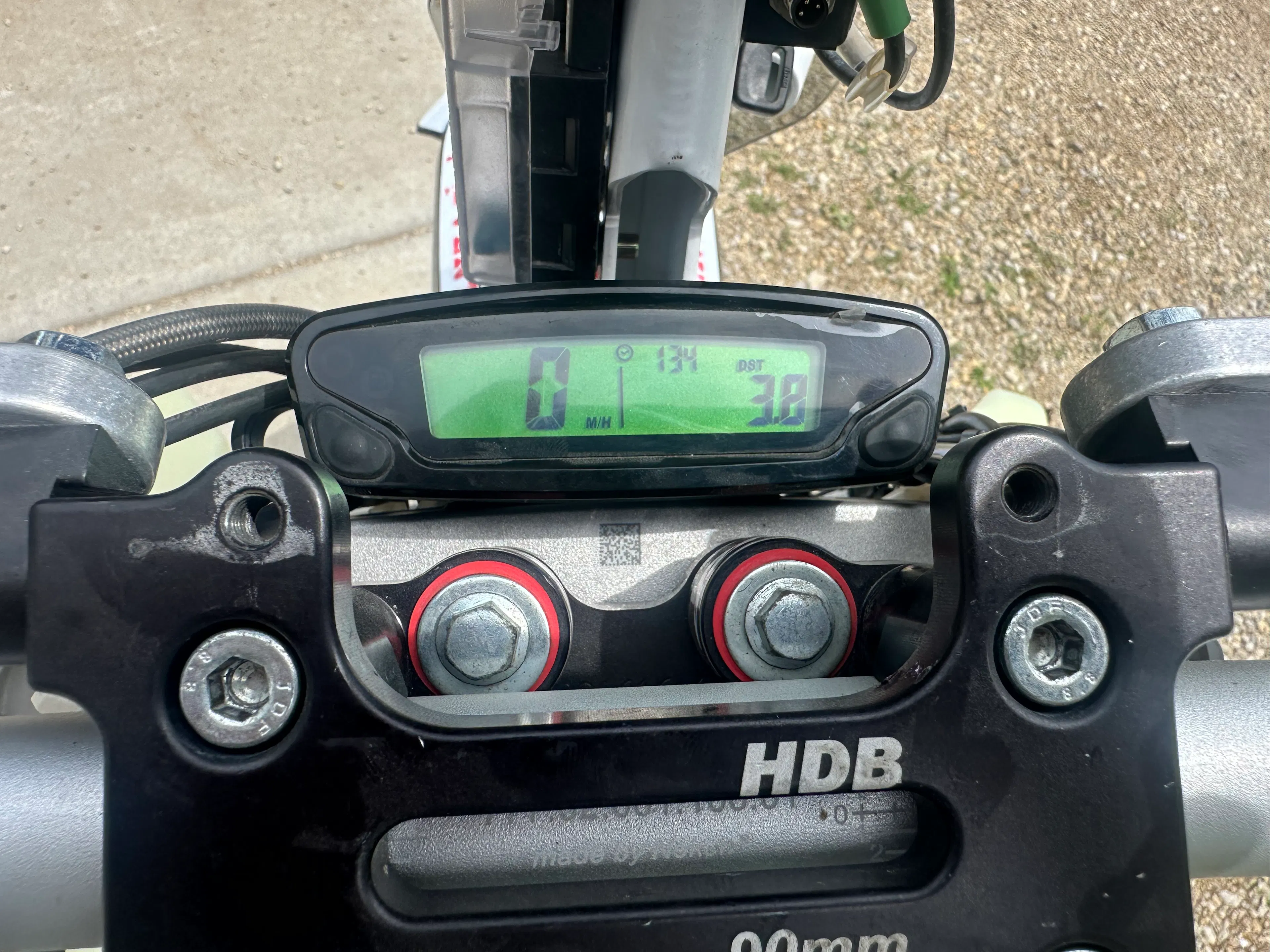 2024 Gas Gas ES500F Off-Piste Adventures dash