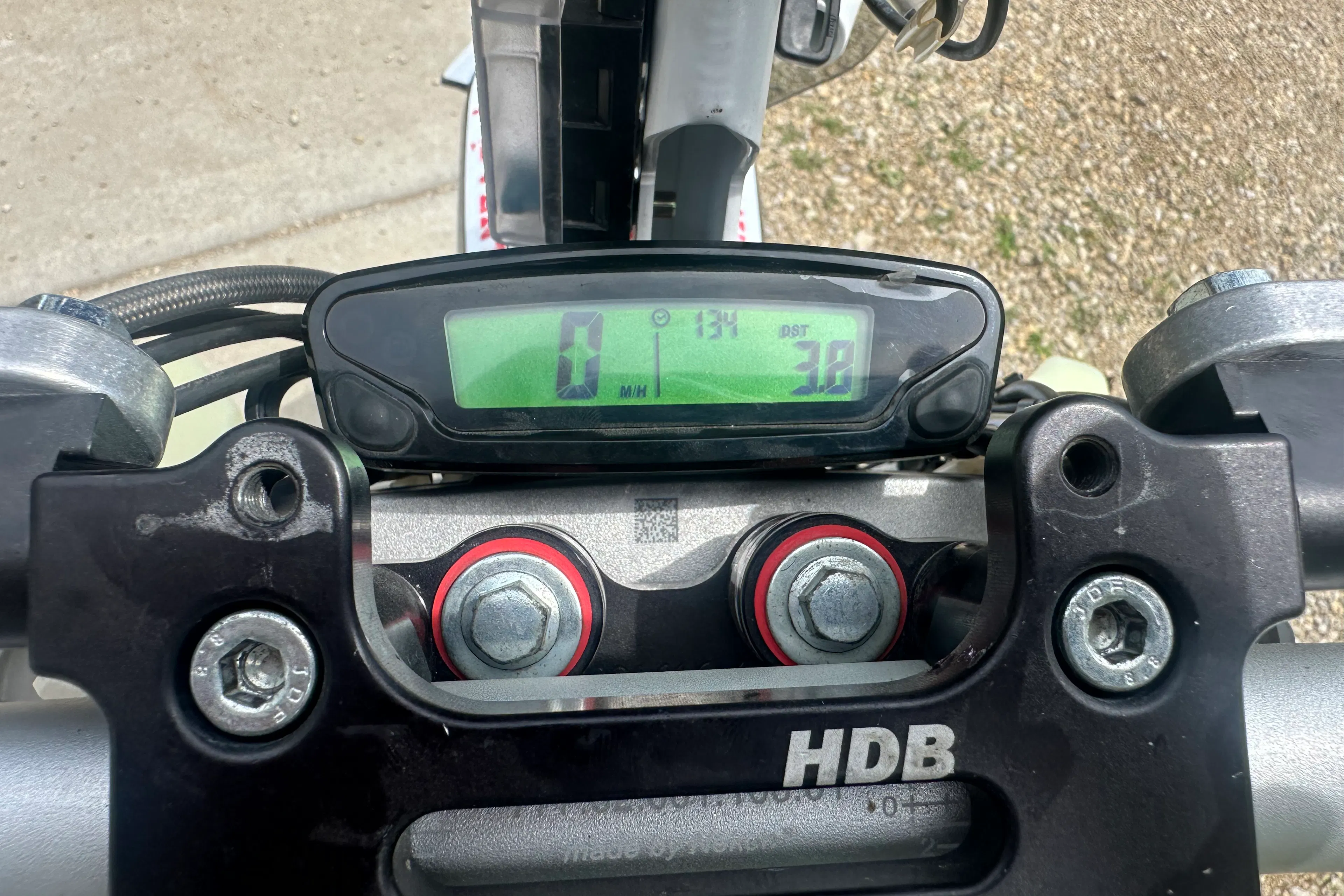 2024 Gas Gas ES500F Off-Piste Adventures dash