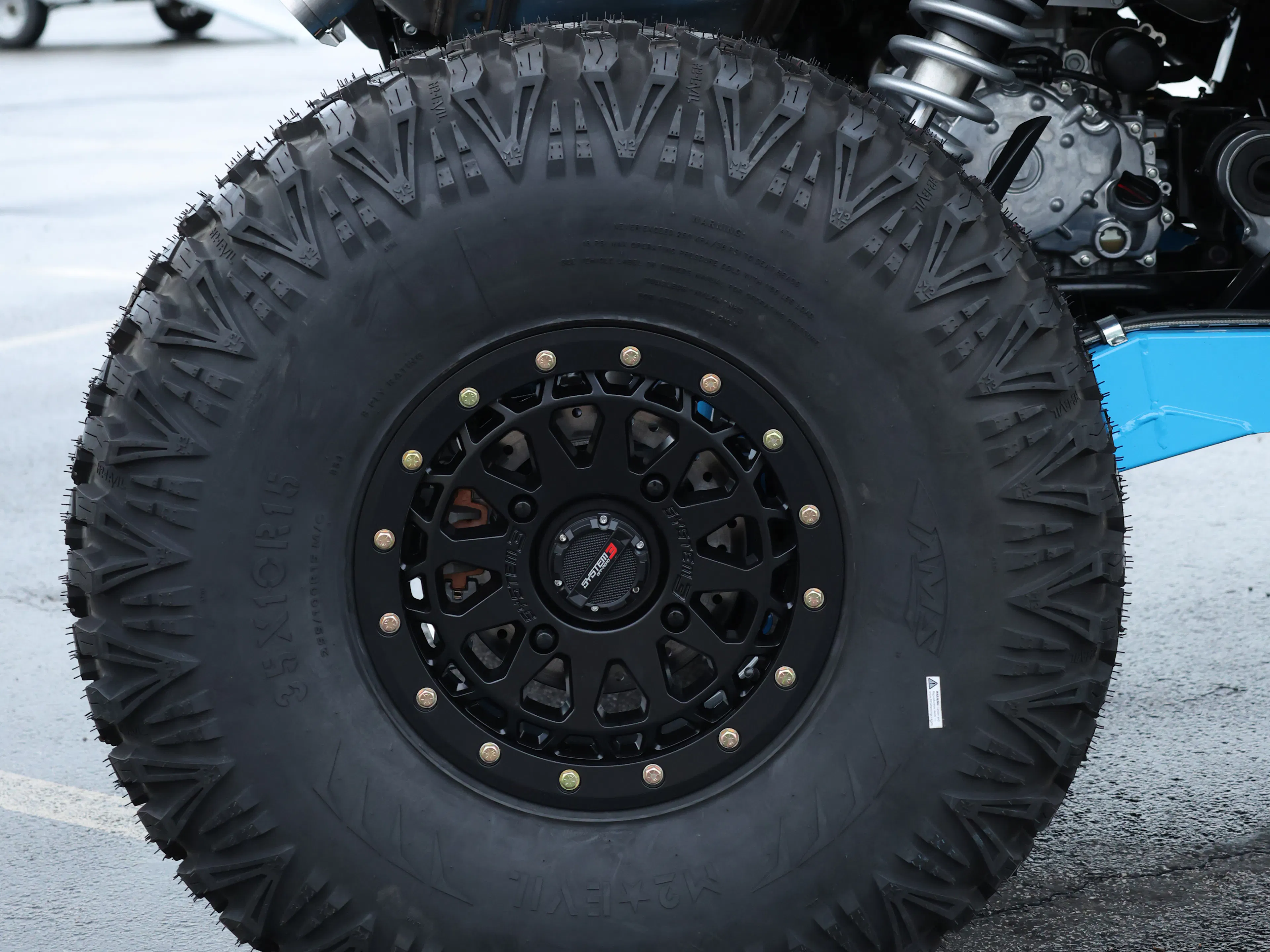 2026 Kawasaki Teryx KRX4 1000 passenger rear tire